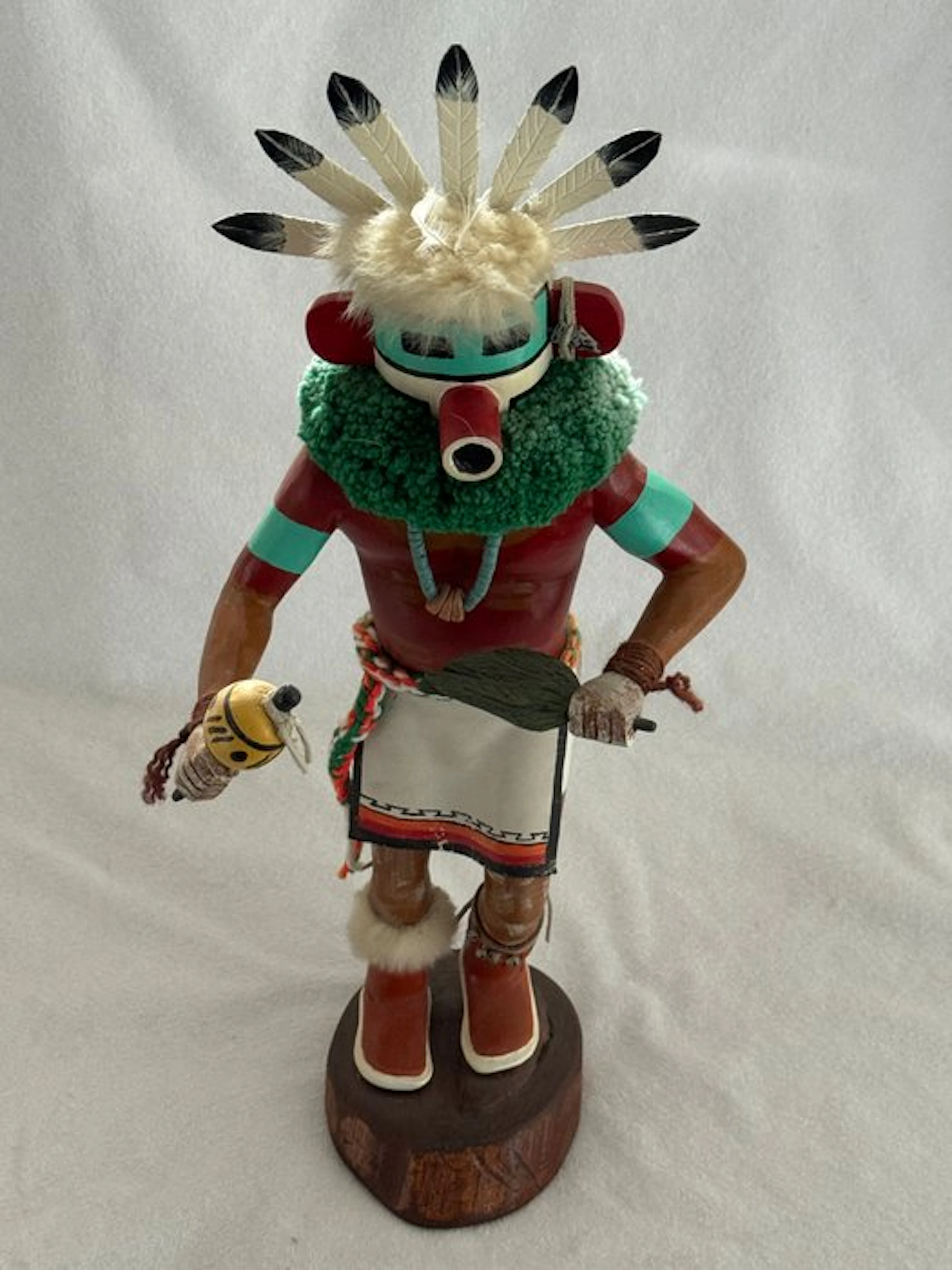 Peeping Out Man Kachina - Navajo - U.S. (No reserve price)