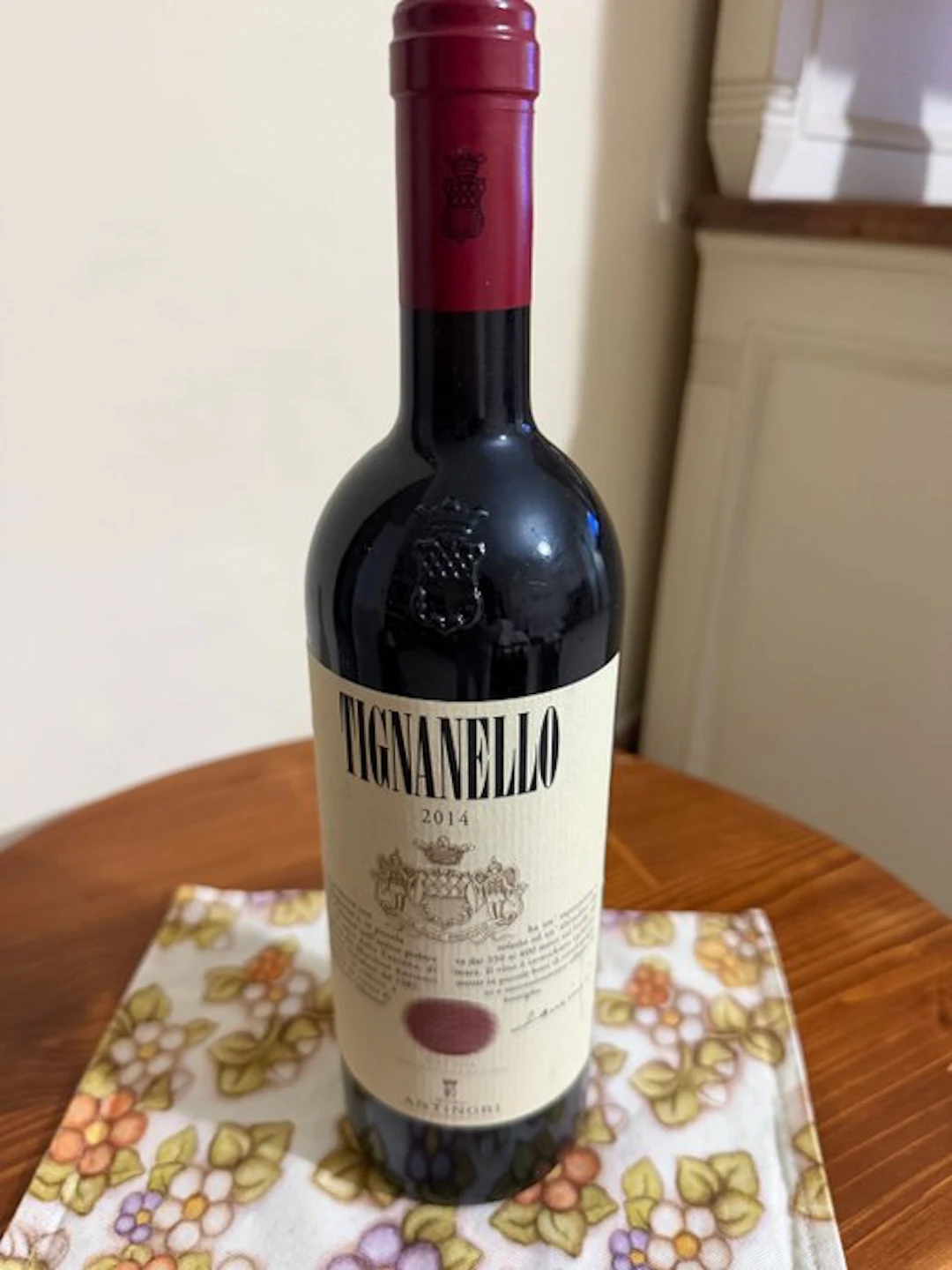 2014 Marchesi Antinori Tignanello - Tuscany IGT - 1 Bottle (0.75L)