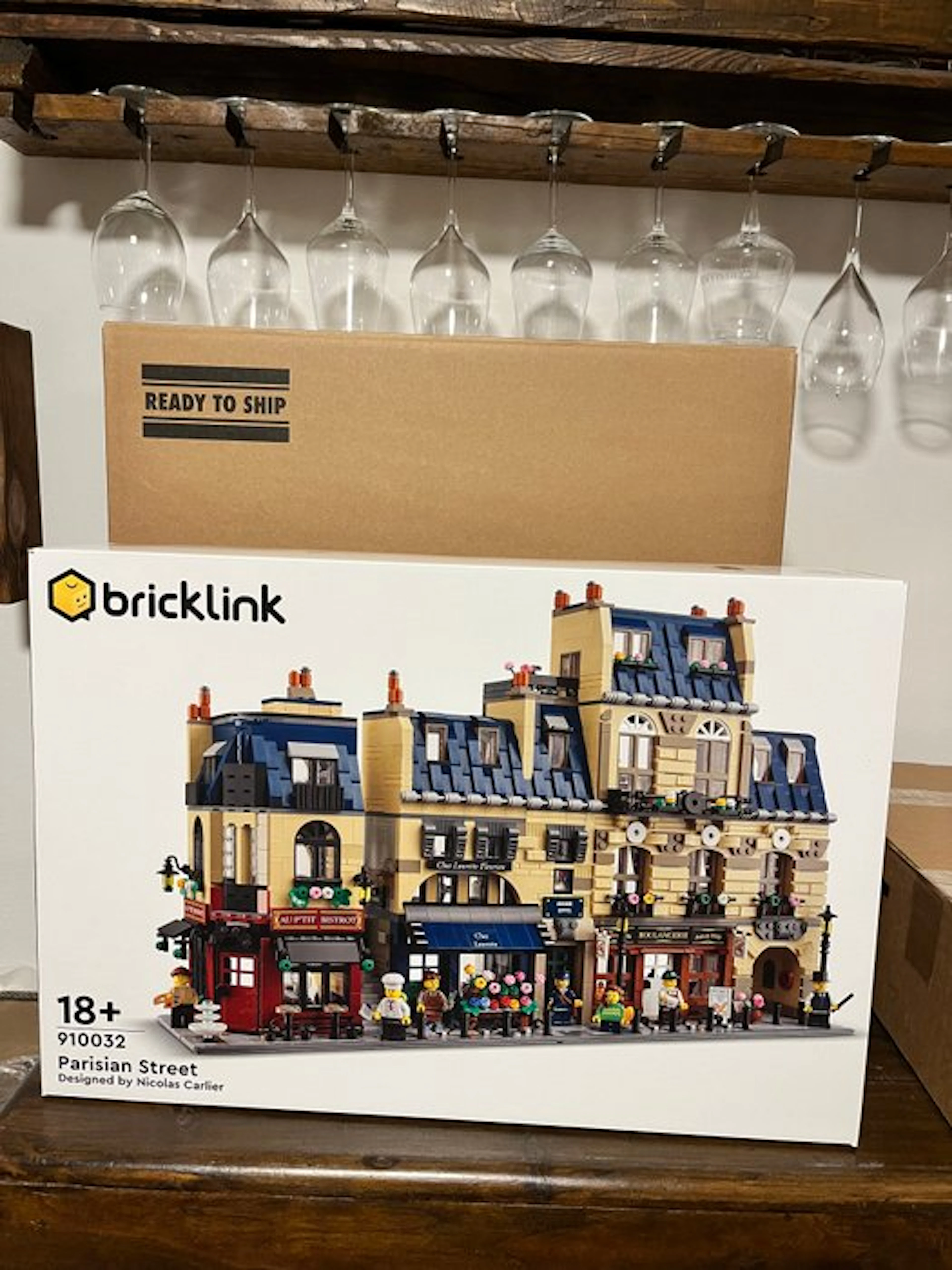 LEGO Set - 910032 - BrickLink Designer Program - Parisian street