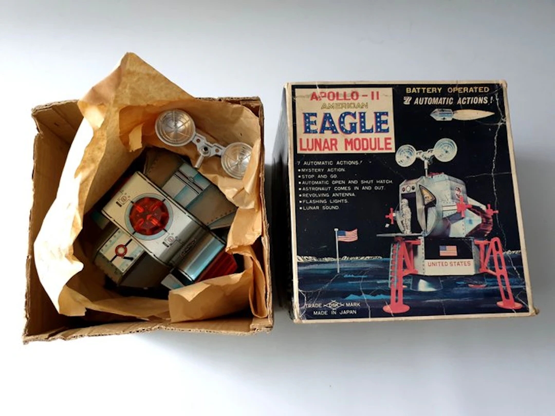 DSK - Tin toy - Apollo 11 Lunar Module - 1960-1970 - Japan