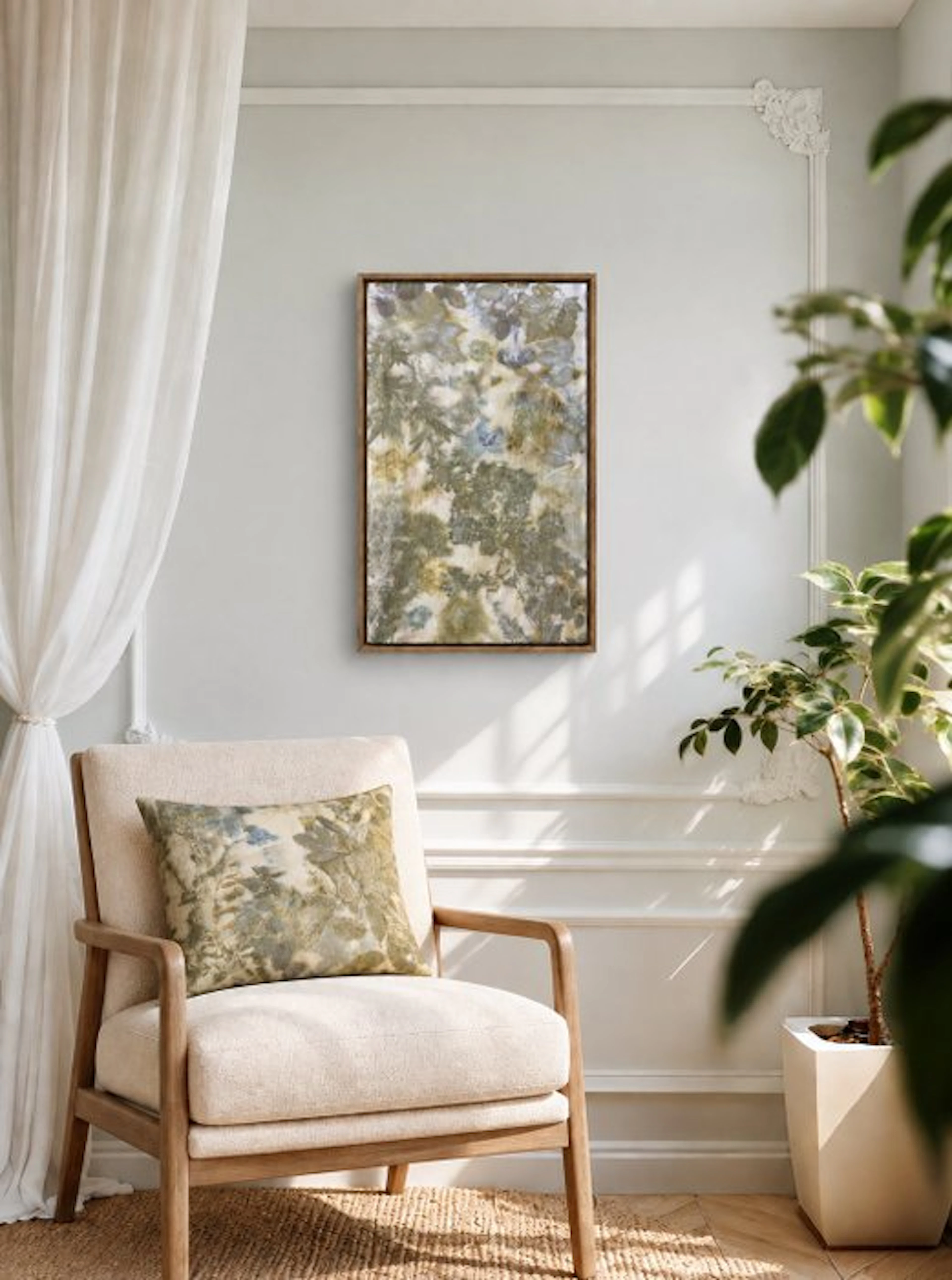 D. Monti - LATE SUMMER - Textile Art (2 pieces)