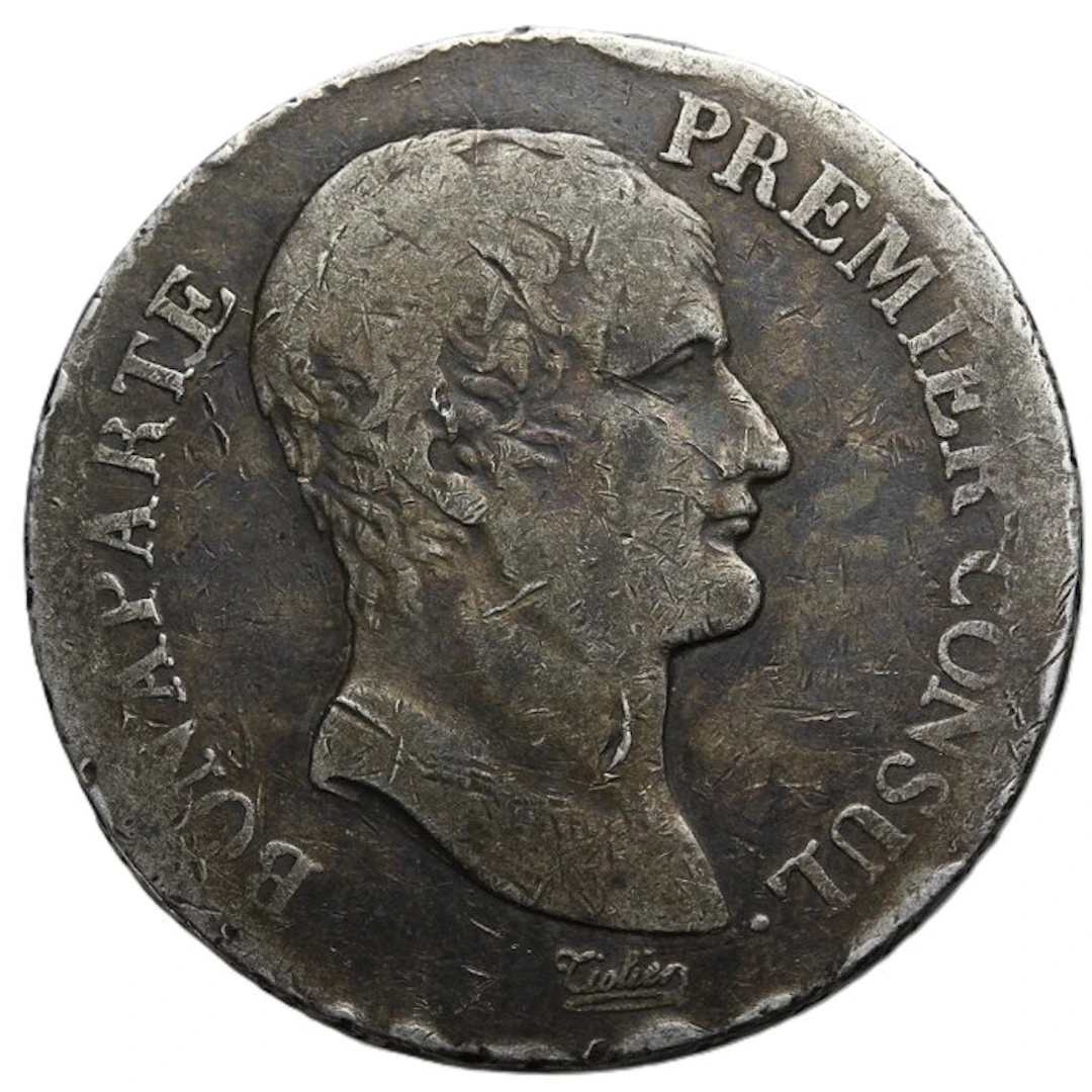 France. Consulat (1799-1804). 5 Francs An XI-A, Paris (No reserve price)