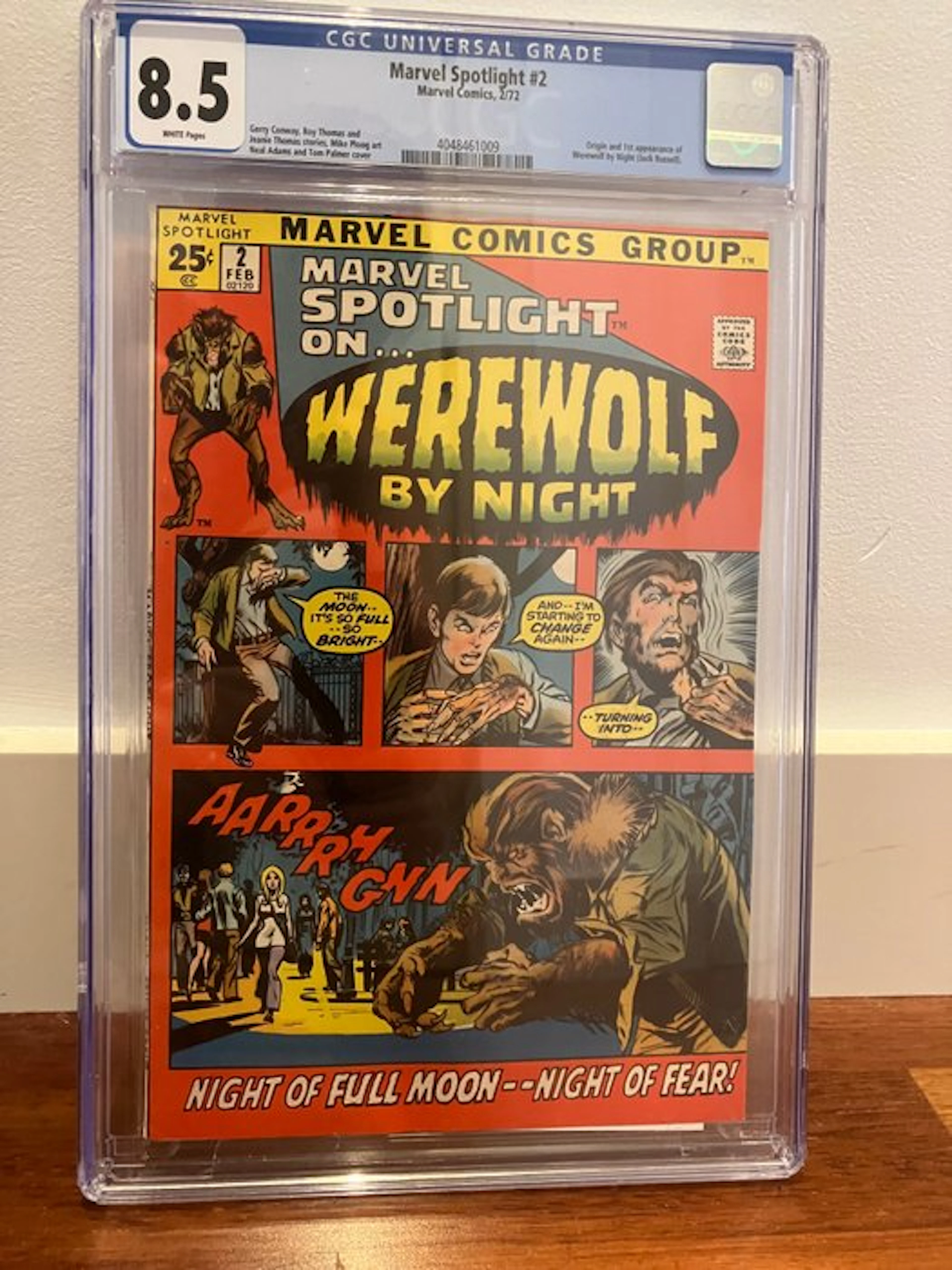 Marvel Spotlight #2 - Werewolf by Night - Origin and 1st...