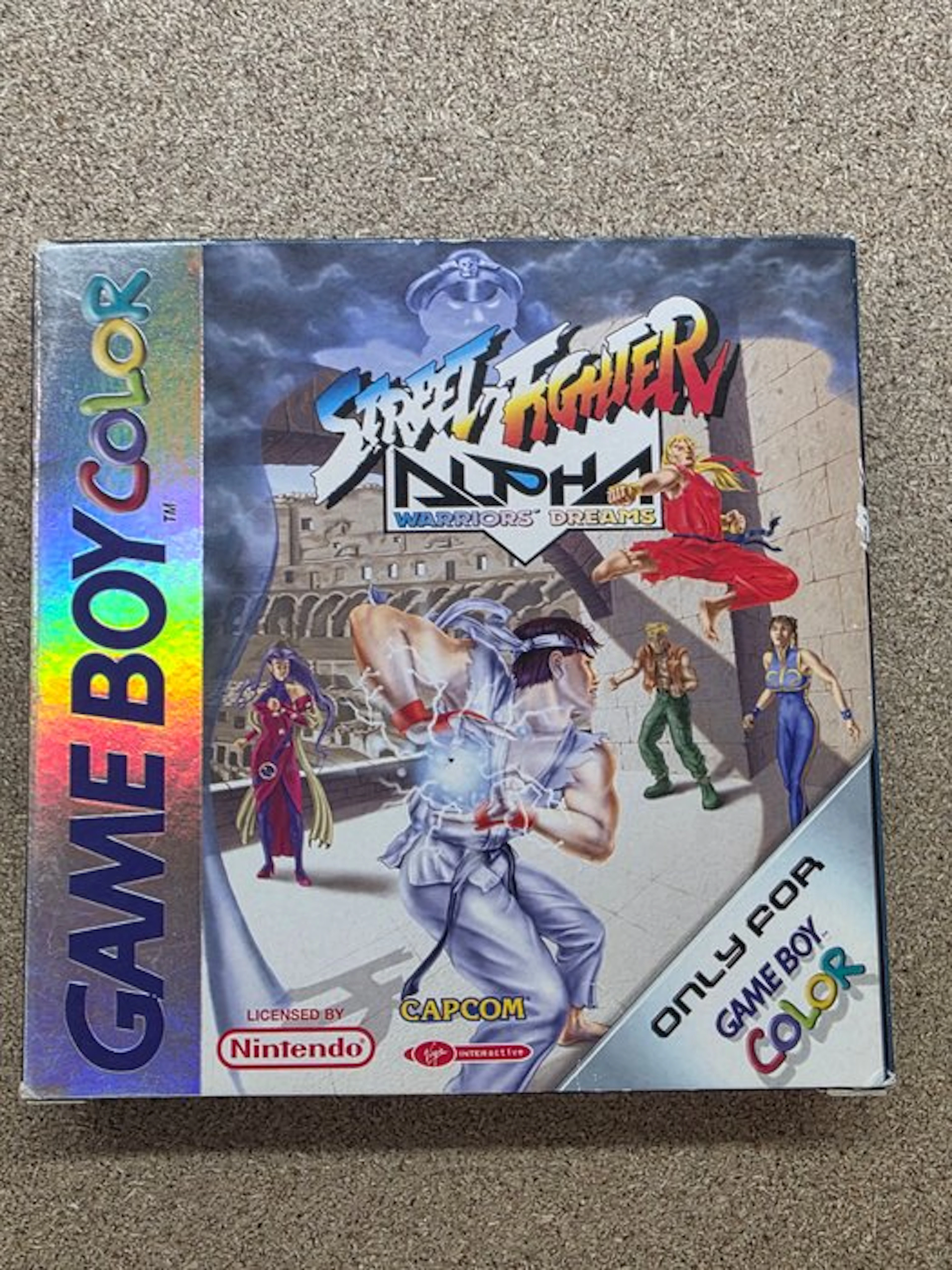 Nintendo - Gameboy Color - GBC - Street Fighter Alpha...