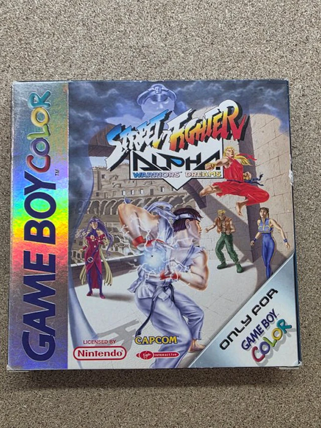 Nintendo - Gameboy Color - GBC - Street Fighter Alpha...