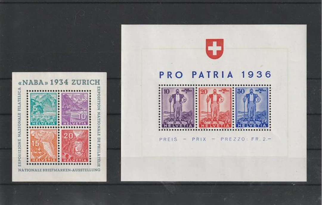 Switzerland 1934/1962 - All block issuances from this...