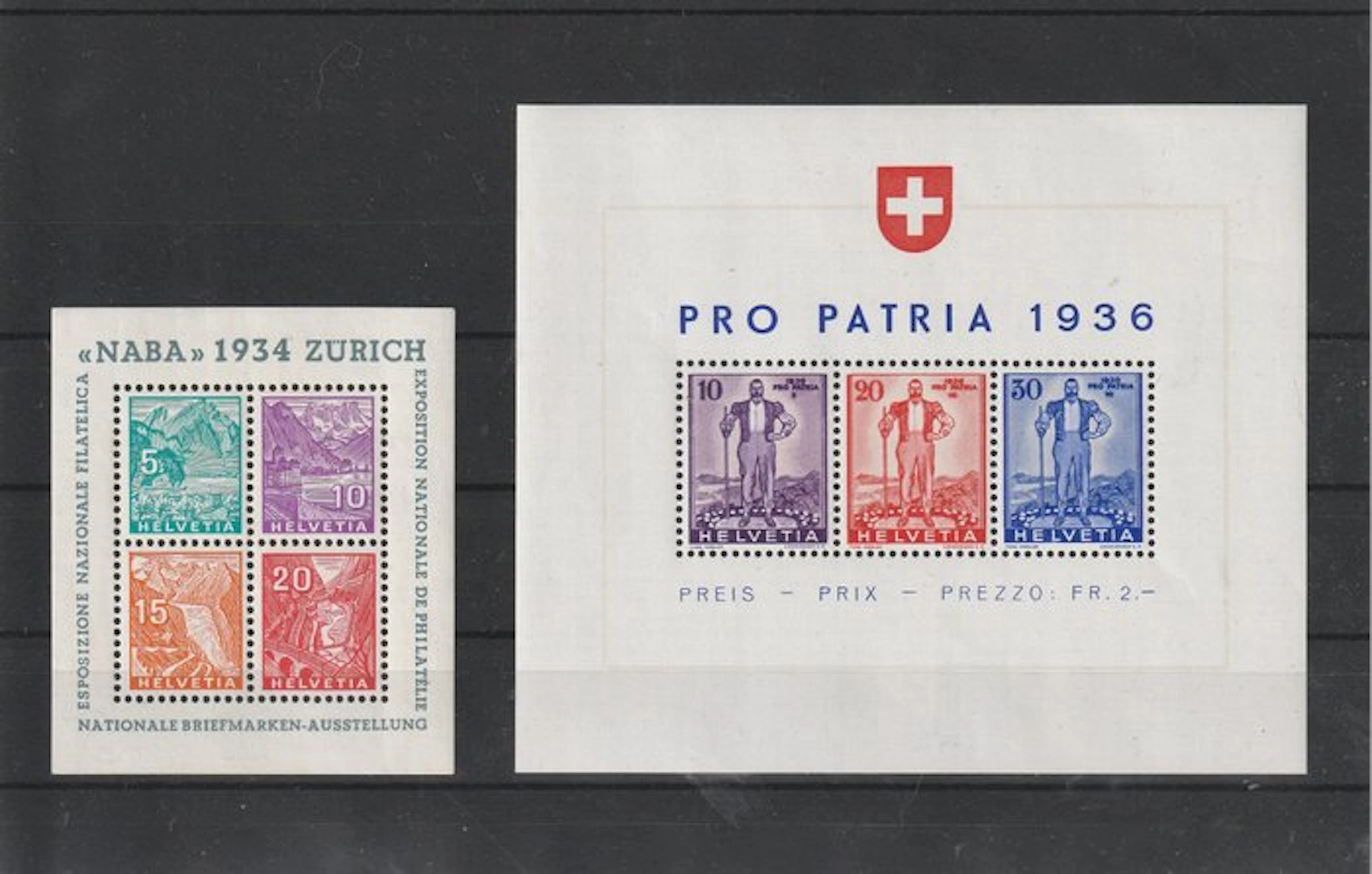 Switzerland 1934/1962 - All block issuances from this...