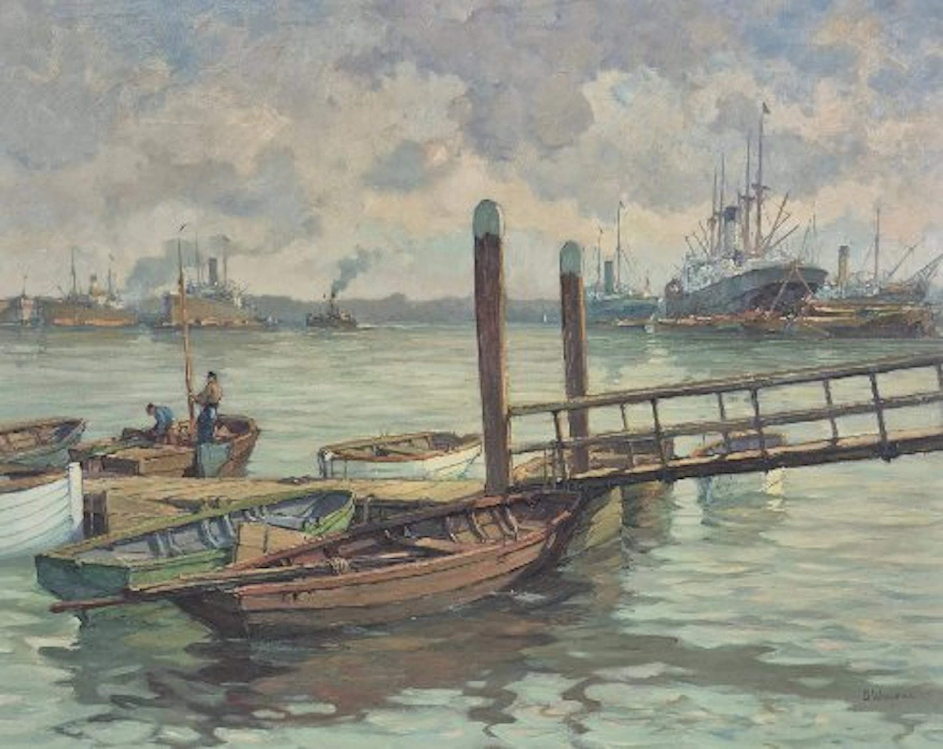 Gerard Wiegman (1875-1964) - Haven Schiedam.