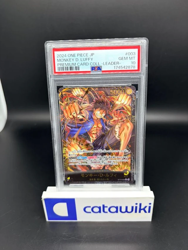One Piece - 1 Graded card - Monkey D