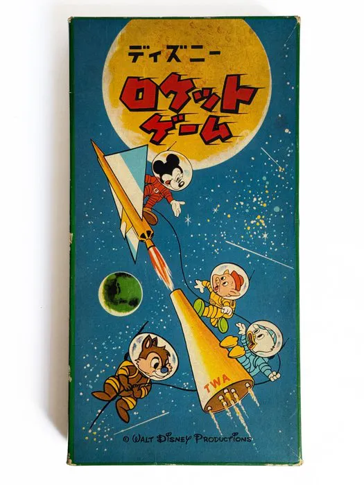 Board game - NINTENDO/ Nippon Game - 'Disney Rocket Game'...