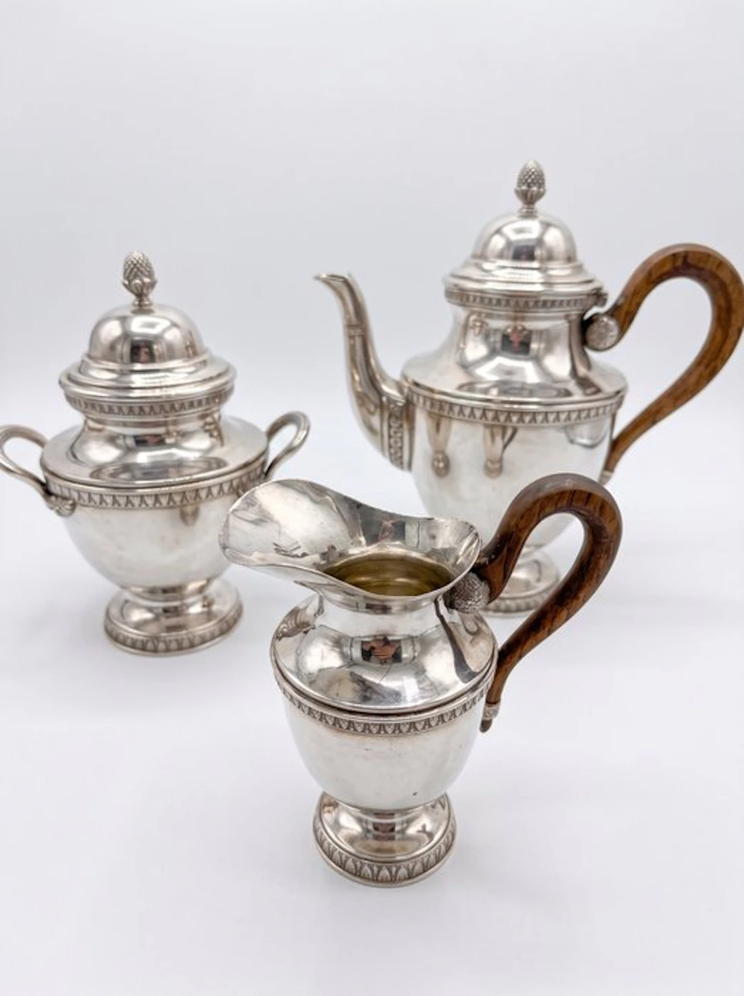 Orfèvrerie Phénix - Coffee set (3) - Silverplated