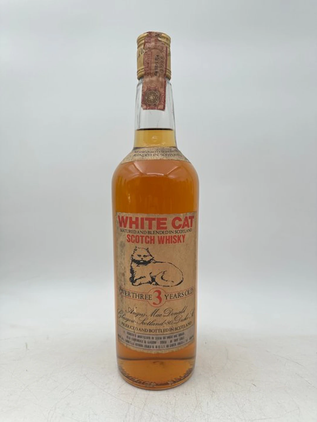 White Cat Over Three years old - Angus MacDonald - b. 1960s - 75cl