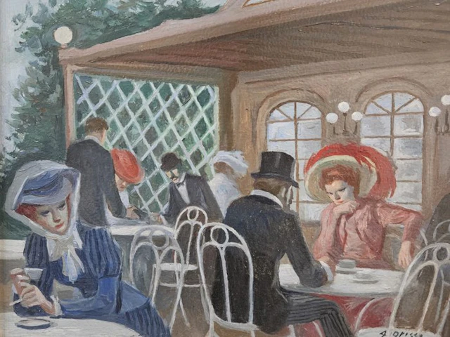 Alfredo Opisso (1907-1980) - El Hipodromo