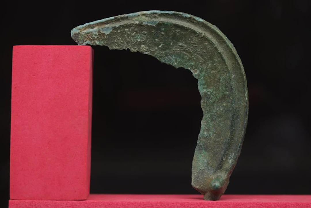 Bronze Age (Urnfield Culture) - Bronze Votive Sickle...