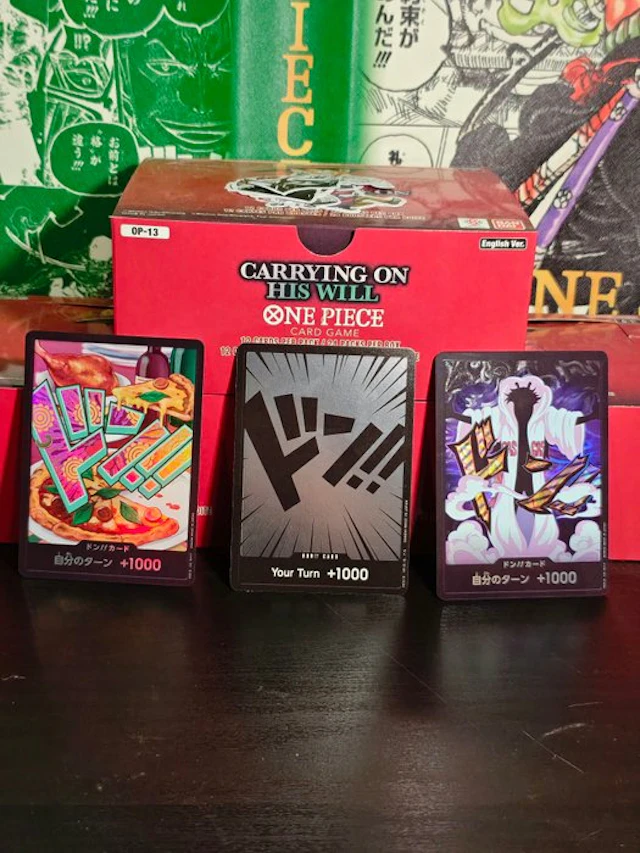 Bandai - 3 Card - One Piece Foil