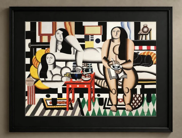 Fernand Léger (1881-1955) (after) - "Trois Femmes, 1921-22"