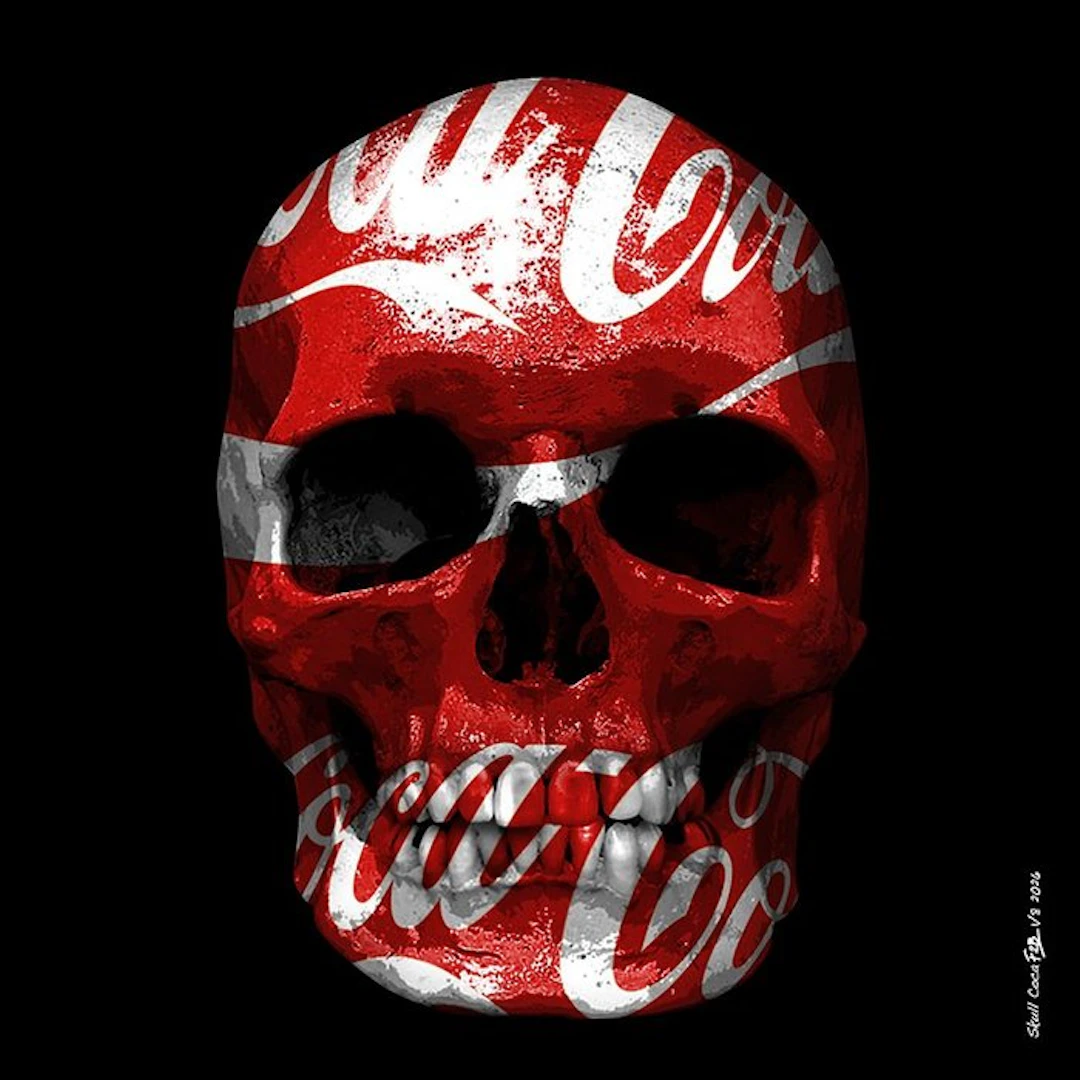 F2B - Skull Coca 1I8