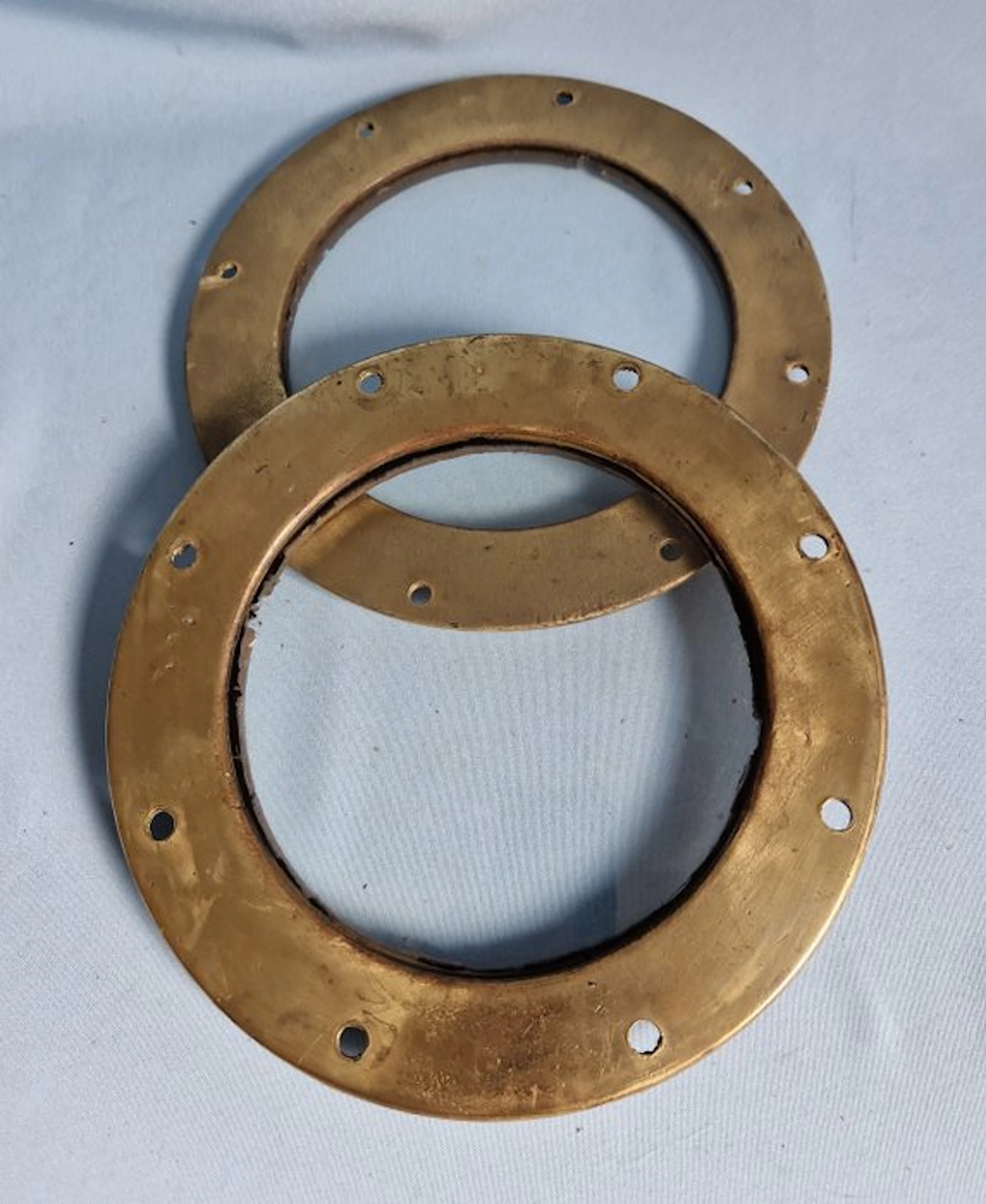 Porthole (2) - Bronze, Brass, Glass - Raam