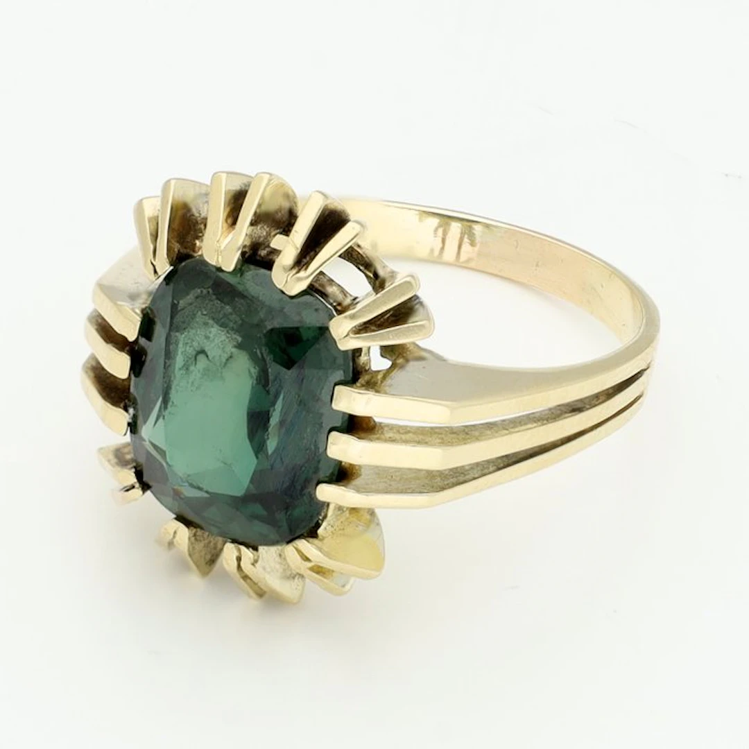 Ring - 14 kt. Yellow gold - Spinel