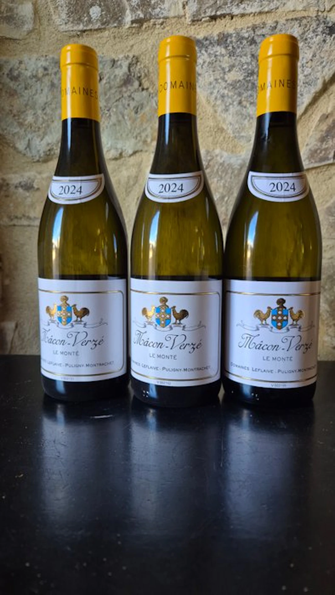 2024 Domaine Leflaive "Le Monté" - Macon Verzé - 3 Bottles (0.75L)