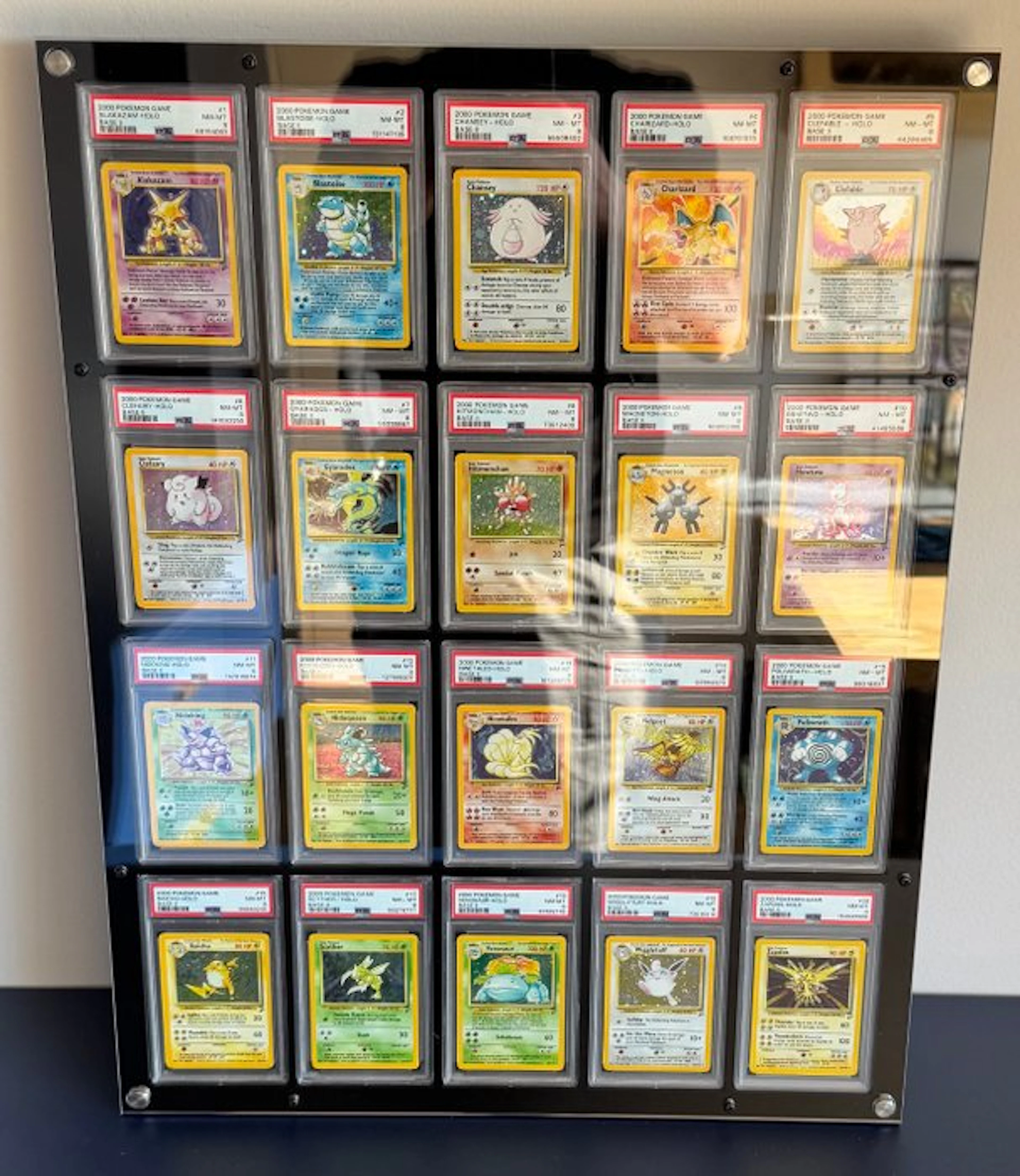 Pokémon - 20 Complete set - WOTC - Base set 2