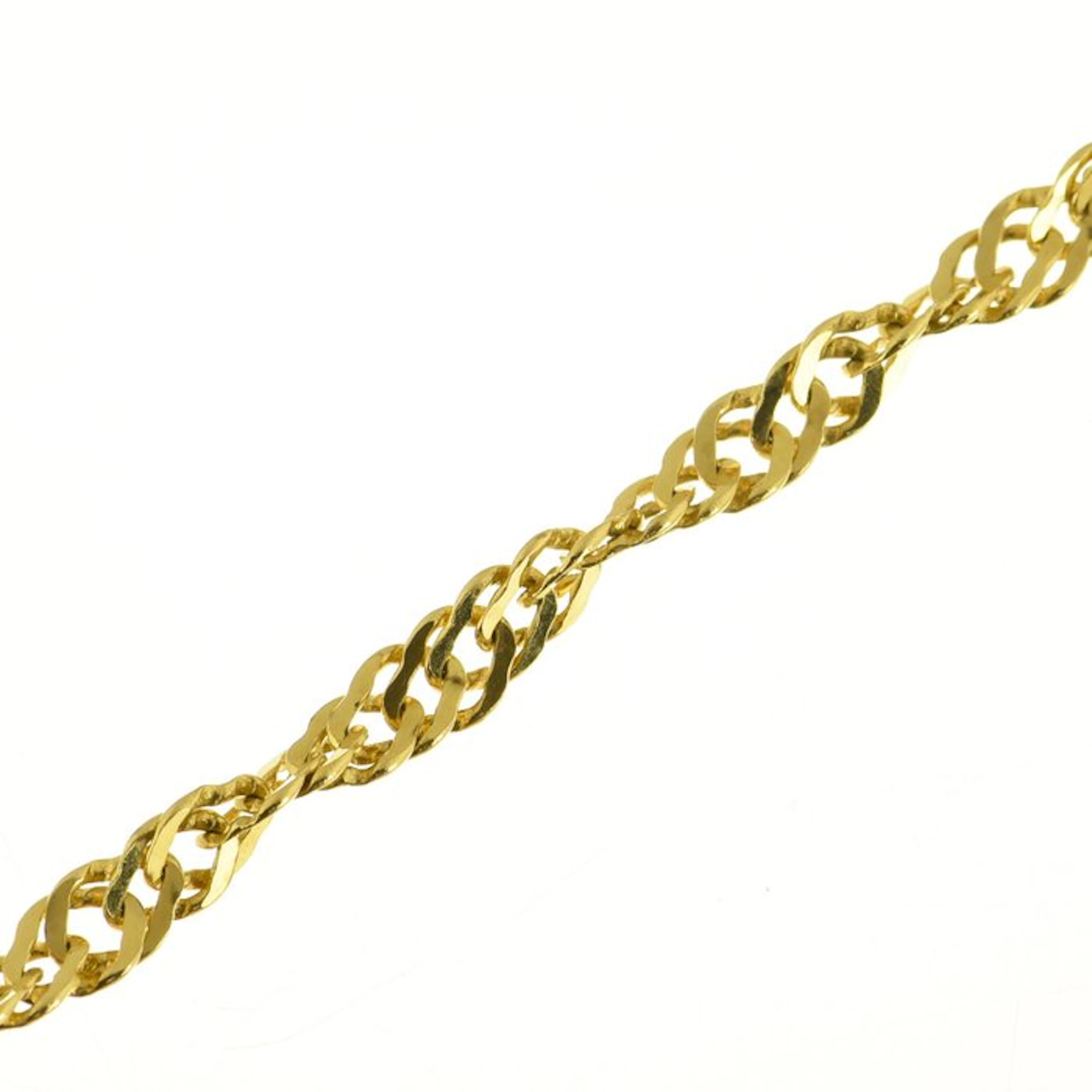 Chain bracelet - 18 kt. Yellow gold
