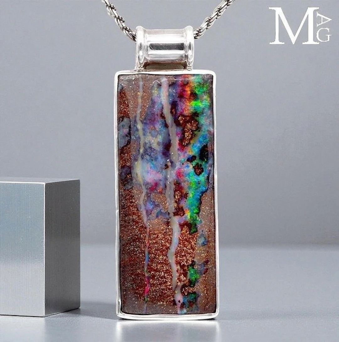 Extraordinary Boulder Opal - Lightning Ridge Mines...