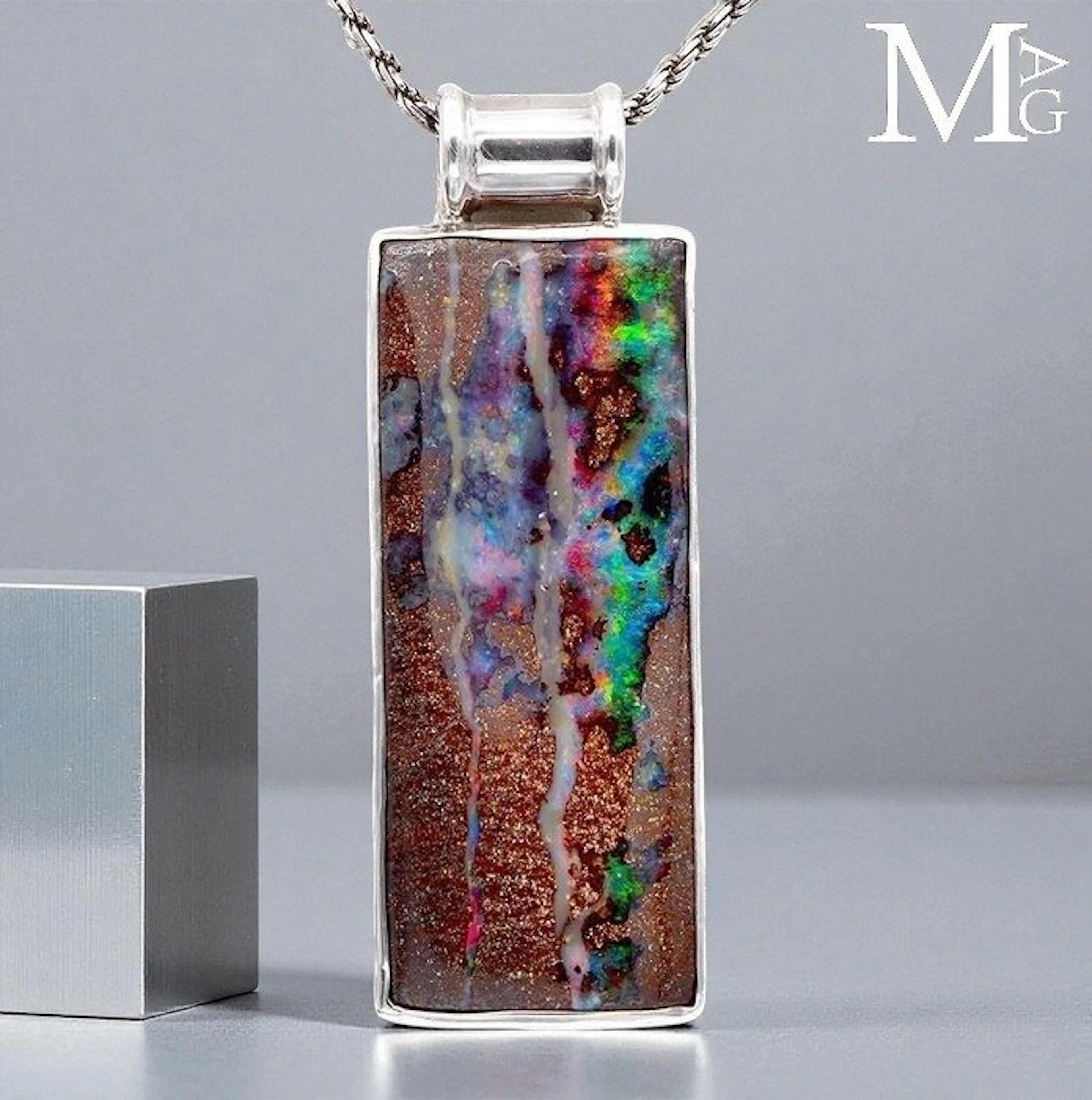 Extraordinary Boulder Opal - Lightning Ridge Mines...