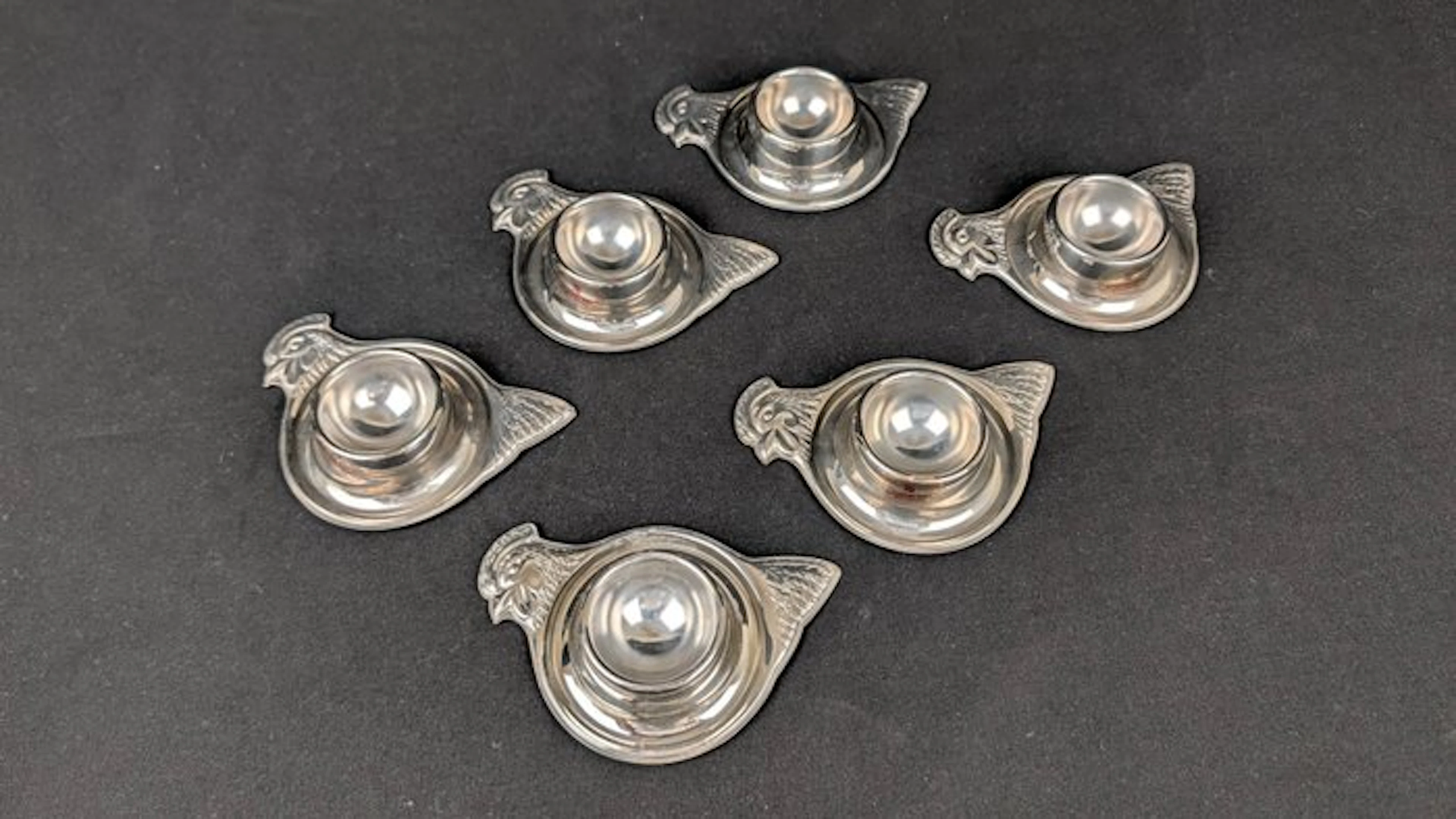 WMF - Table service for 6 (6) - Cromargan - Egg cup