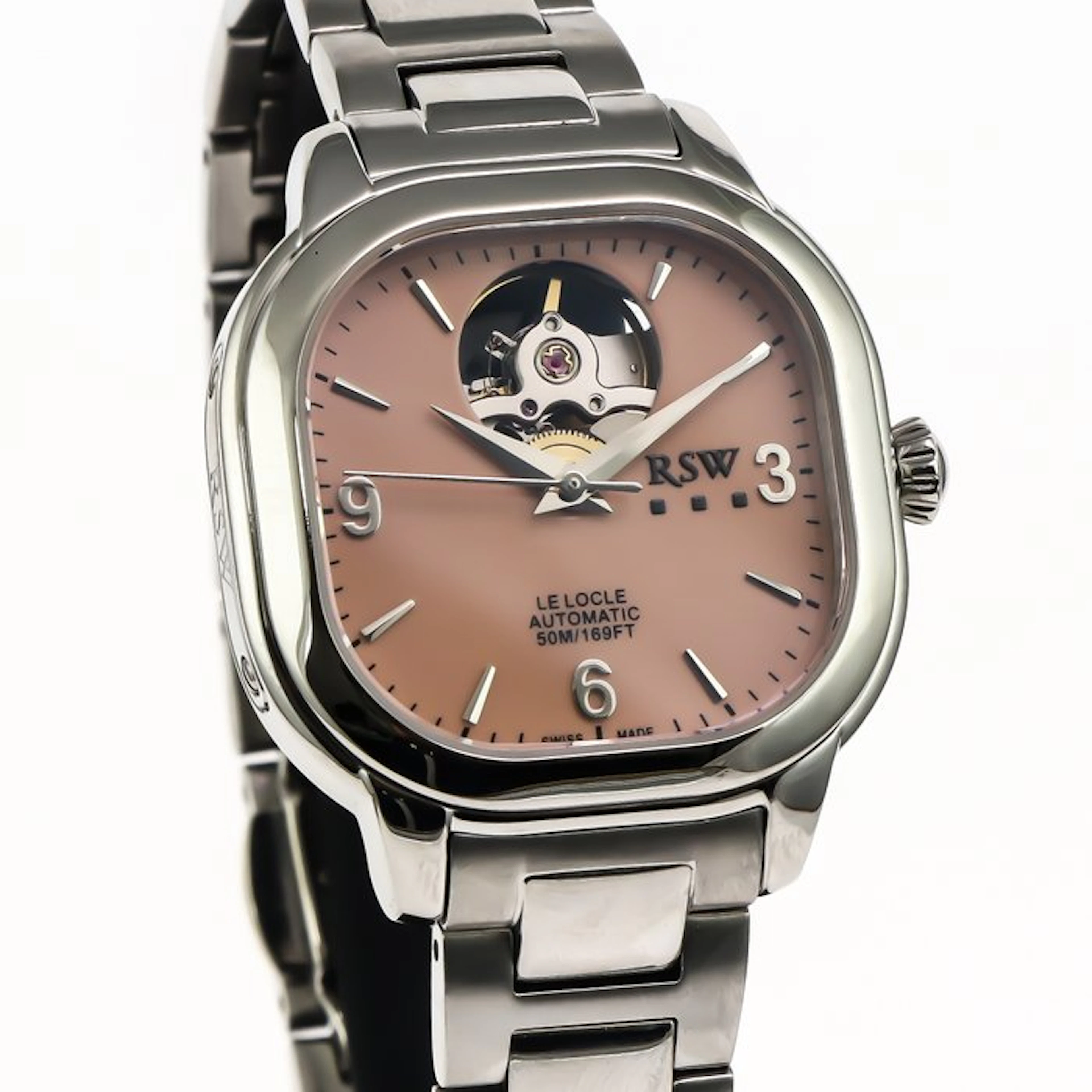 RSW - Automatic Swiss Watch Le Locle - RSWLA122-SS-5 - No...