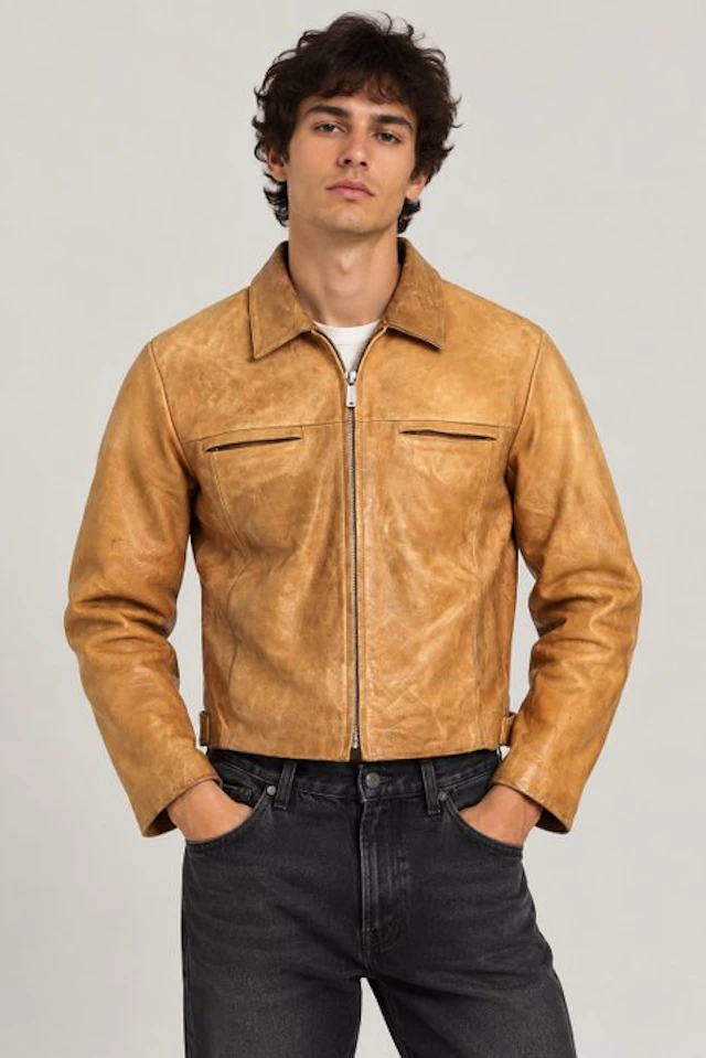 WILSONS LEATHER - Biker Style - Jacket - Vintage