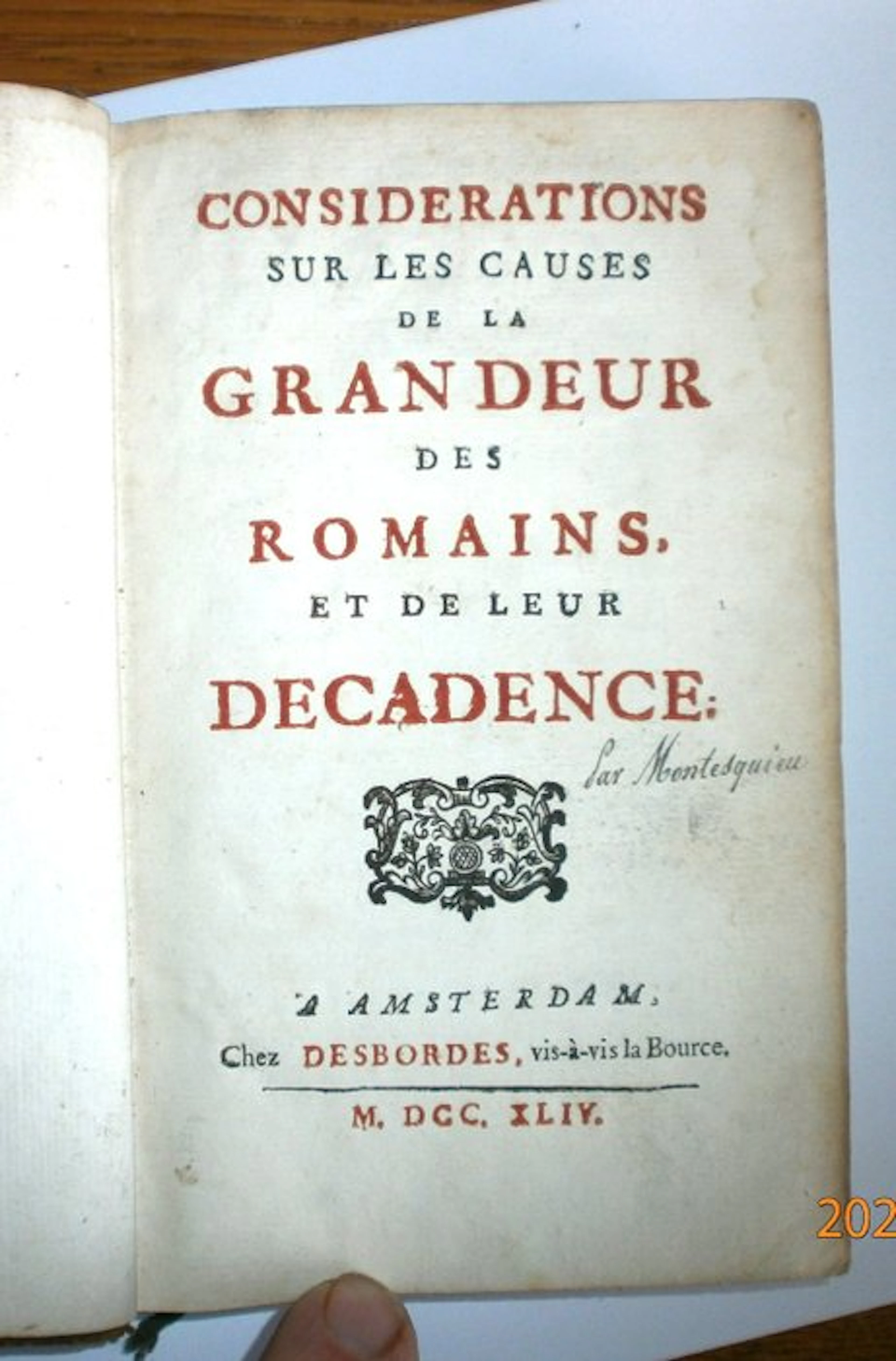 Montesquieu - considérations sir les causes de la...