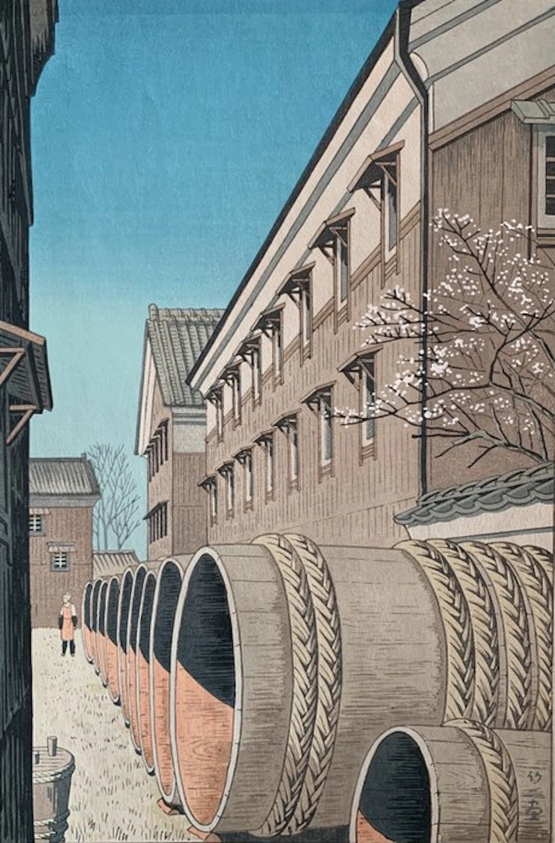 "Fushinmi sōshun" 伏見早春 (Early spring in Fushimi