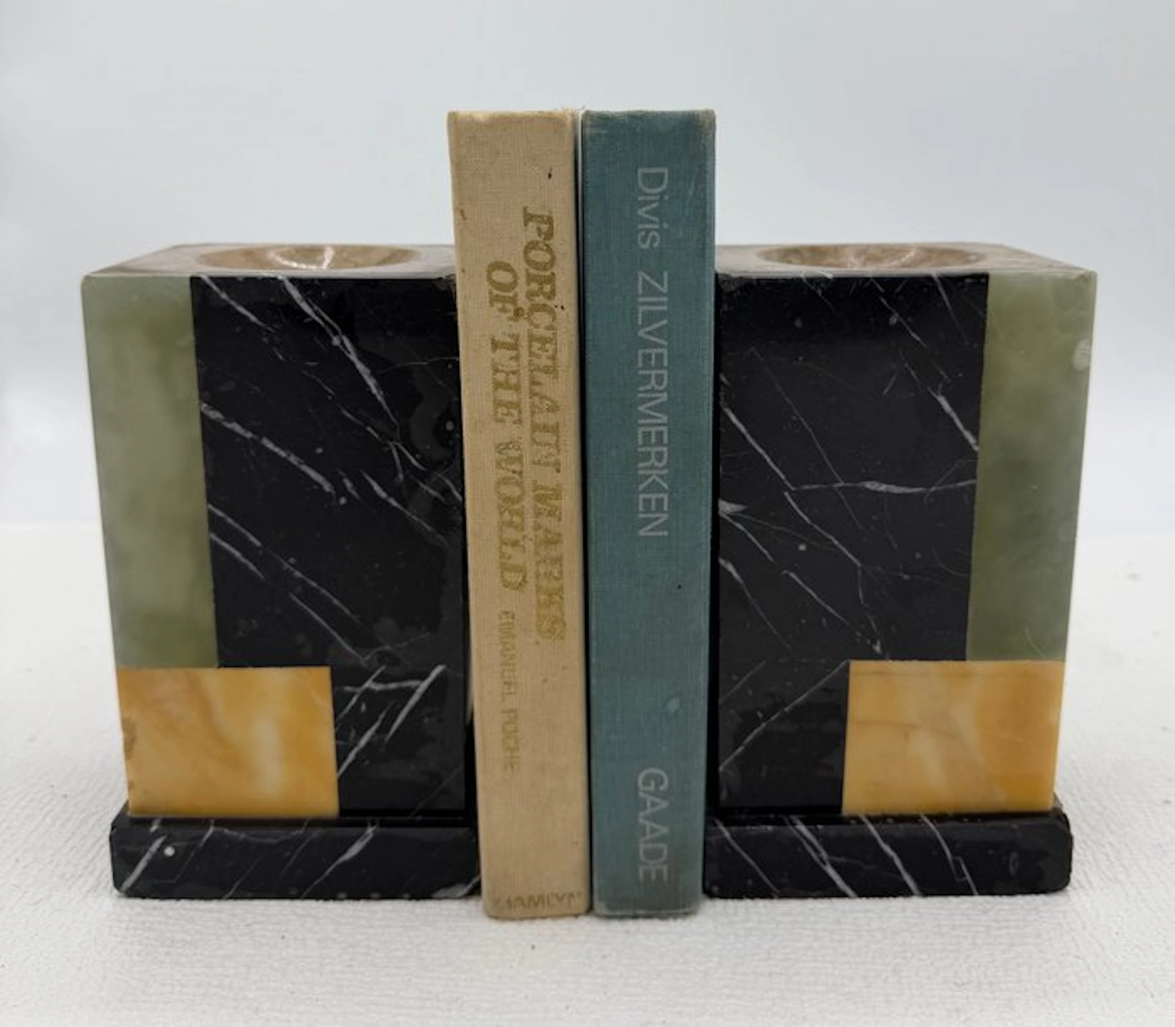 Bookends (2) - Marble