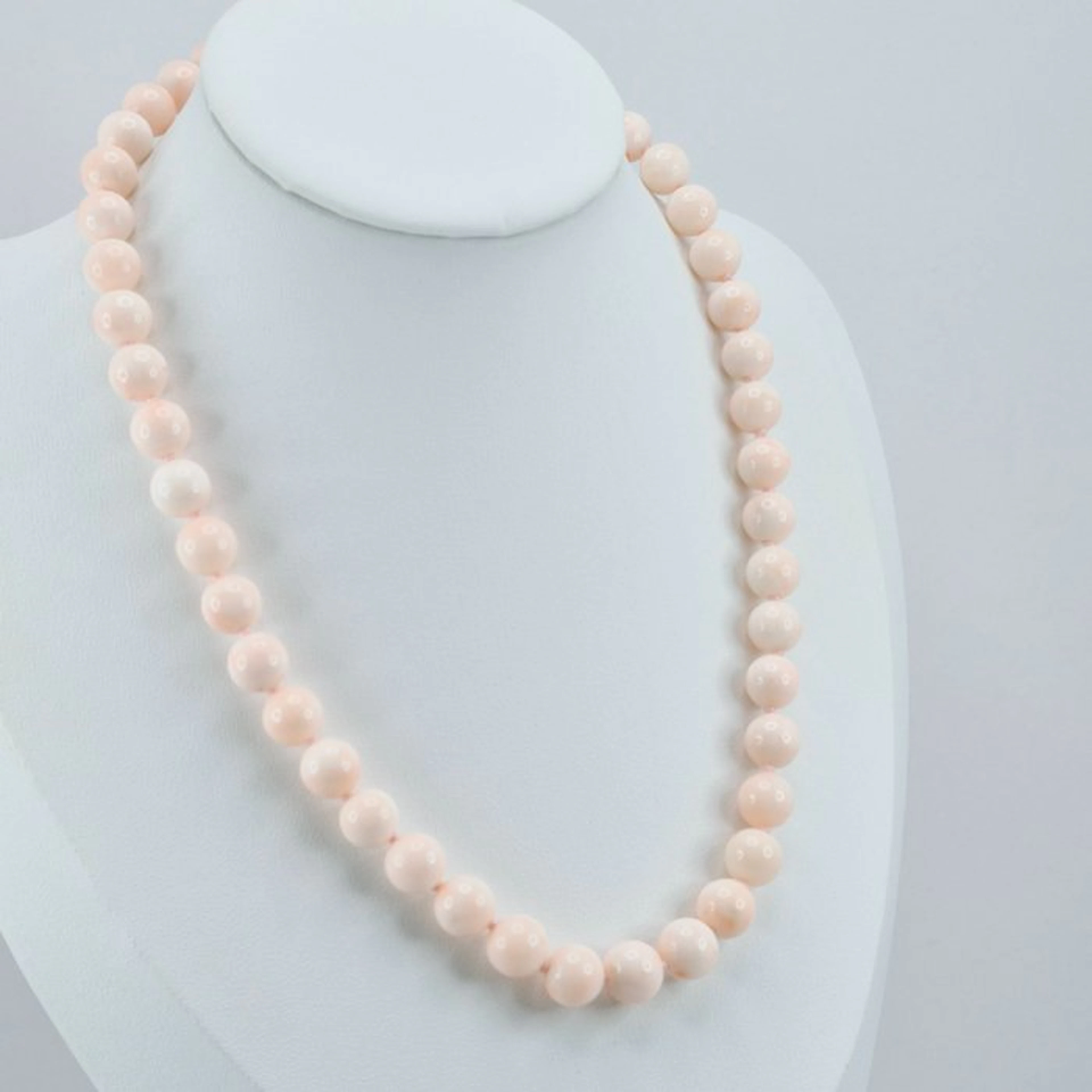 Coral - Silver, Gold-plated - Necklace - Corallo Rosé