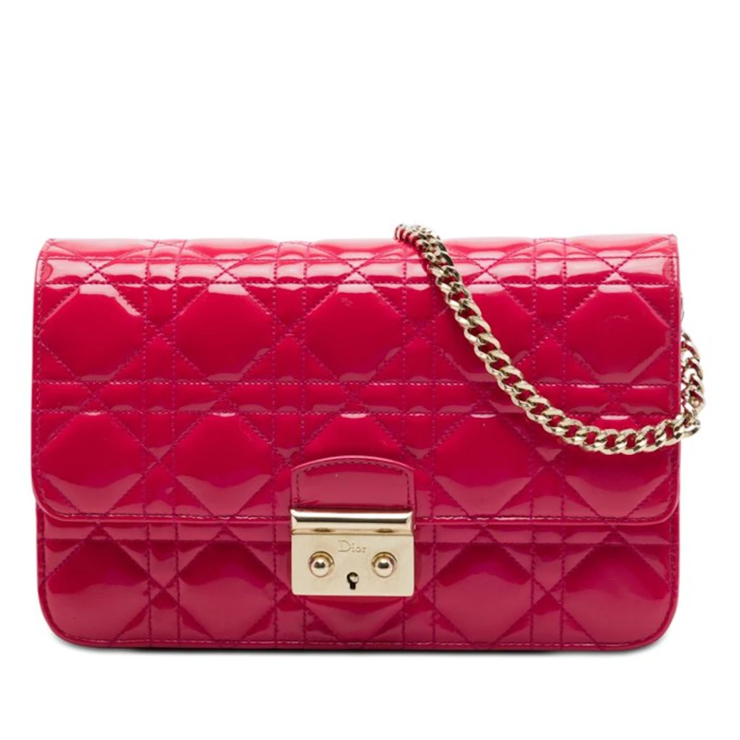Christian Dior - Patent Cannage Miss Dior Promenade Crossbody - Bag