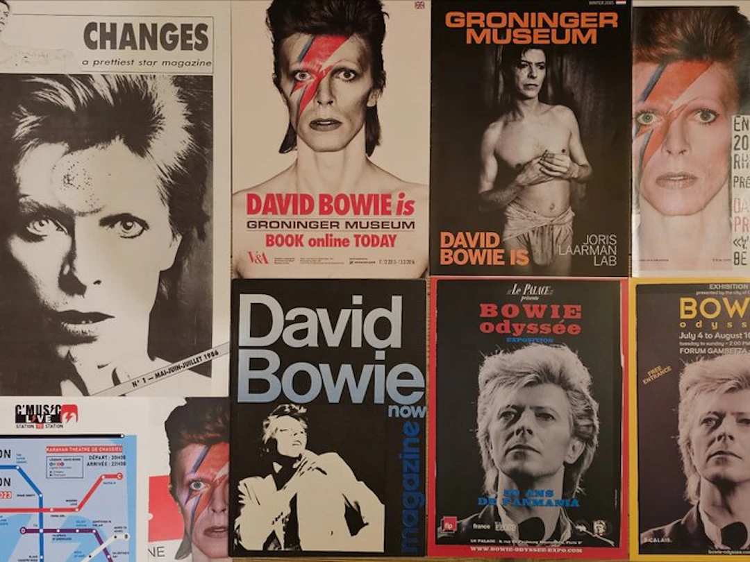 David Bowie - Original fanzines, flyers and leaflets 1986 - 2026