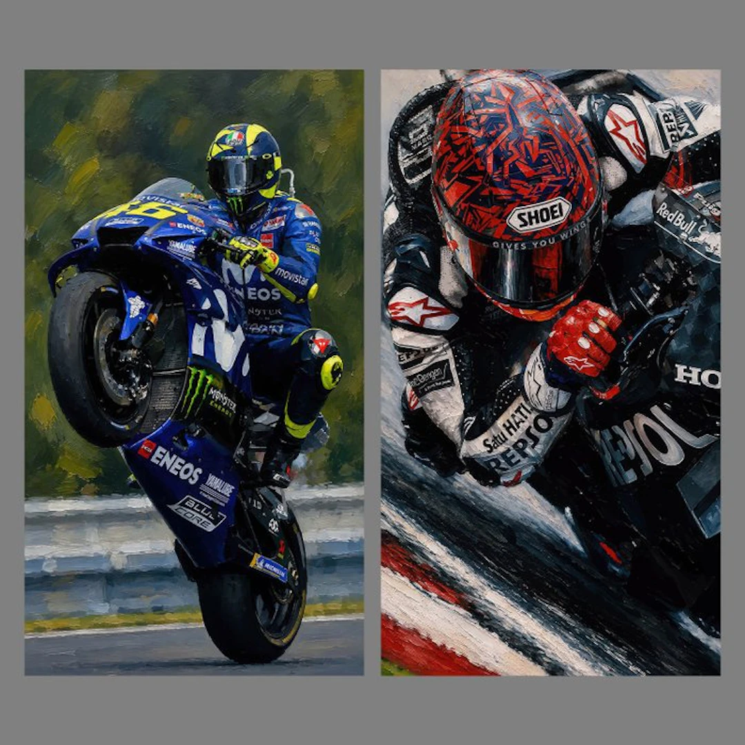 Alberto Ricardo - XL - Leyendas al Límite: Valentino Rossi y Marc Márquez