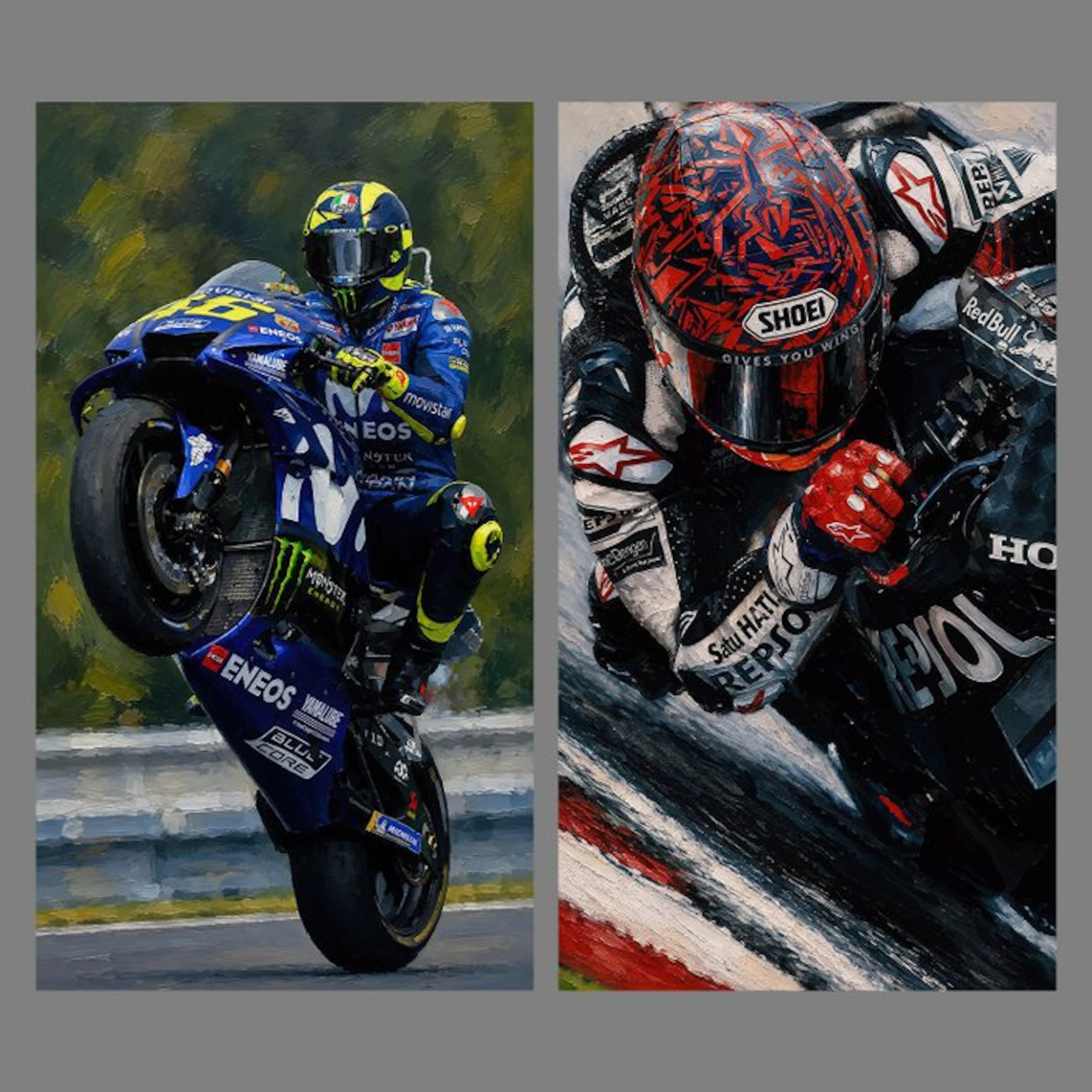 Alberto Ricardo - XL - Leyendas al Límite: Valentino Rossi y Marc Márquez