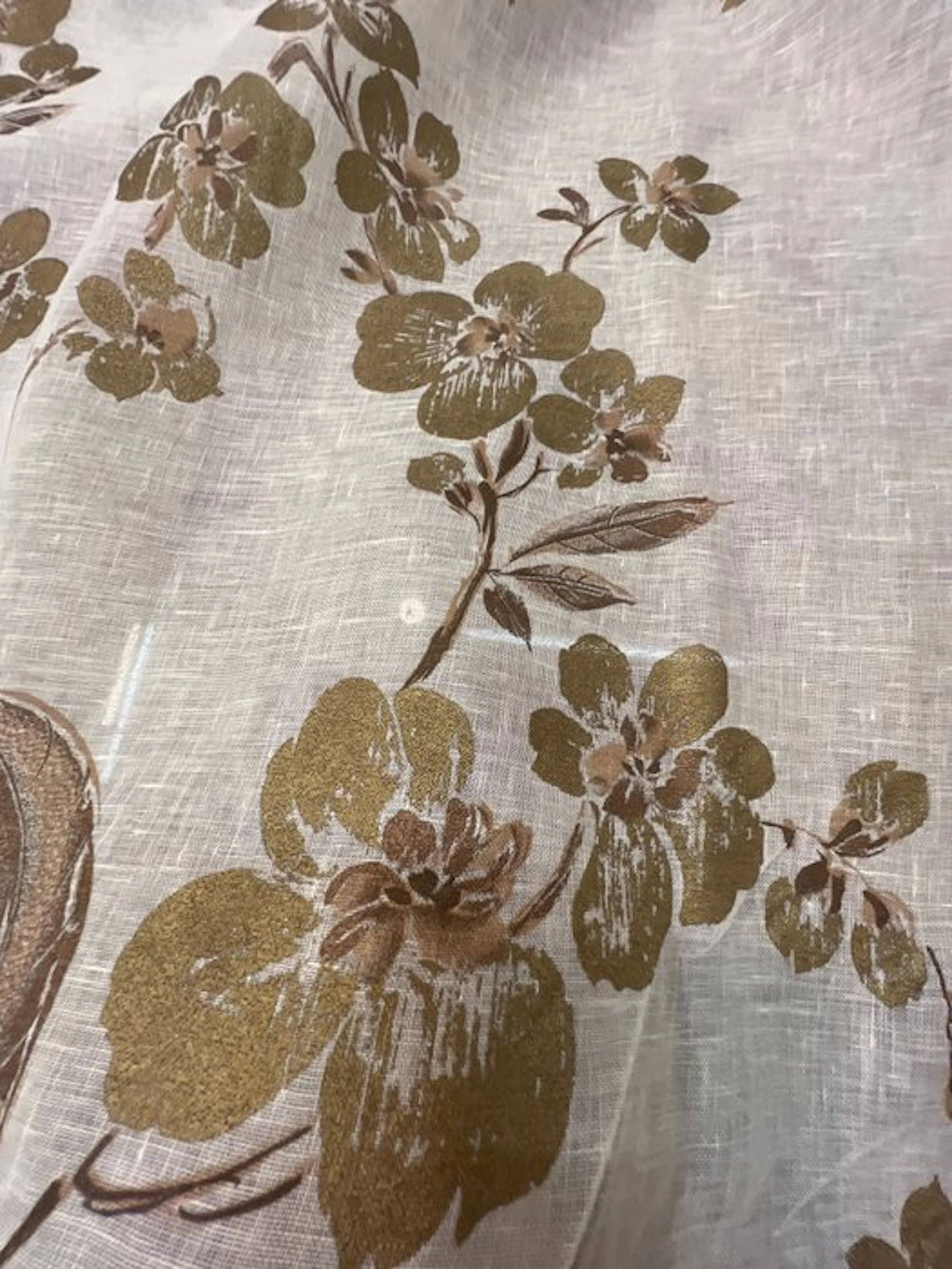 puro lino 750 x 320 - gold rush - Textile - 750 cm - 320 cm