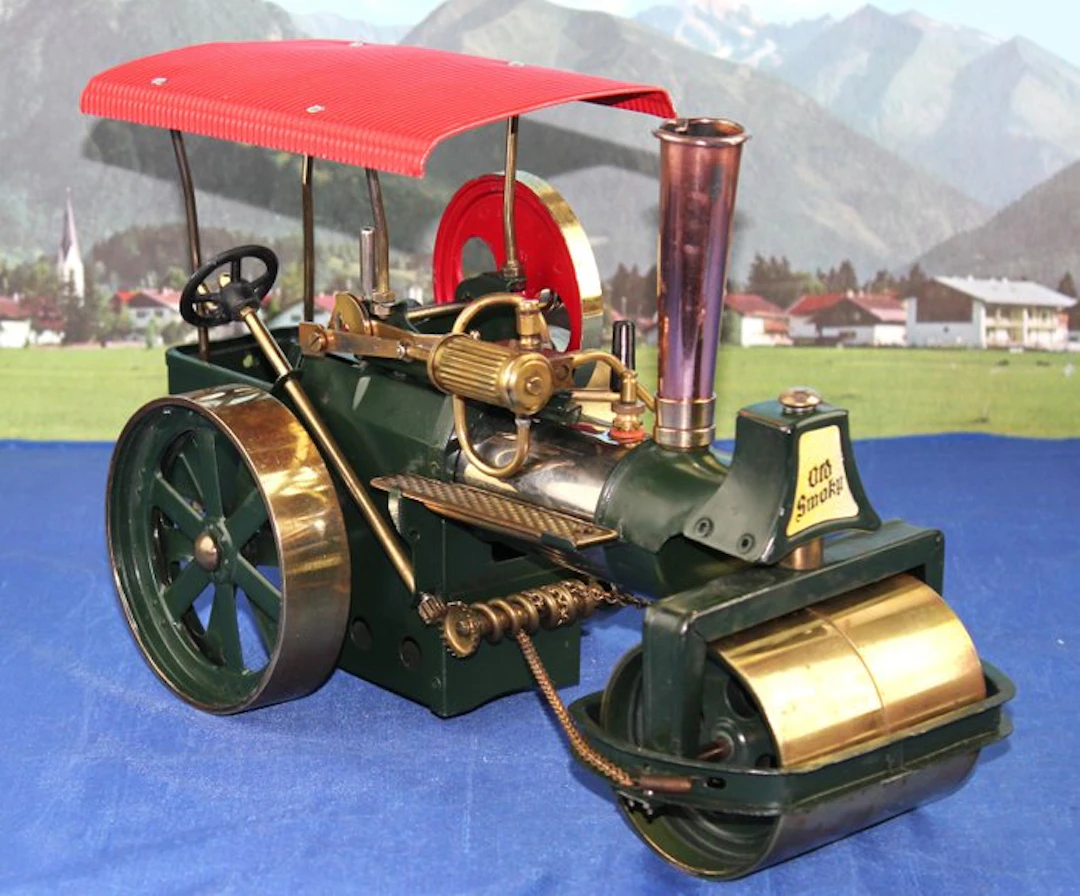 Steam engine - Wilesco D36 en D361 - Brass