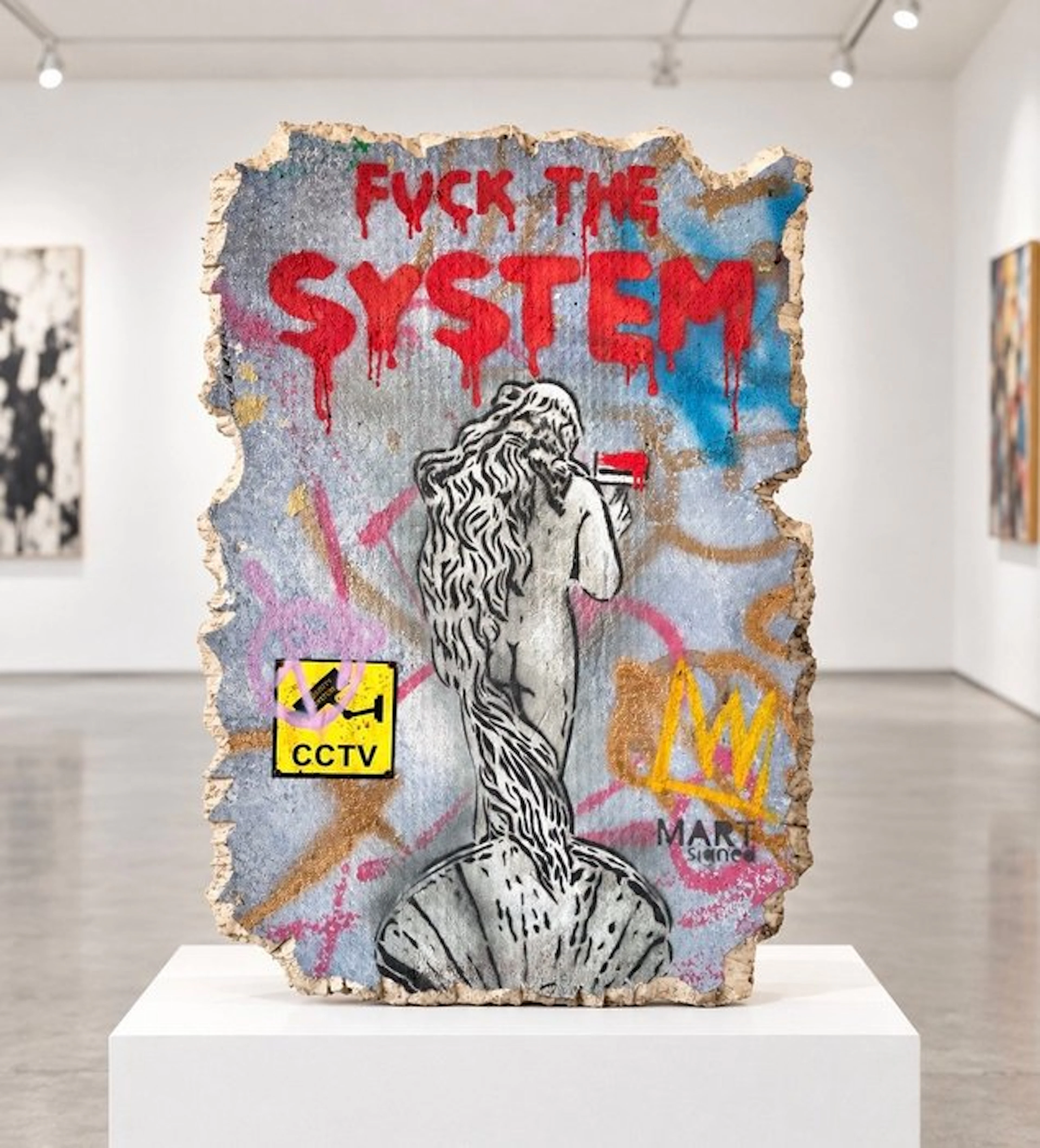 Mart Signed (XX) - Fuck the Museum (Botticelli's Venus.)