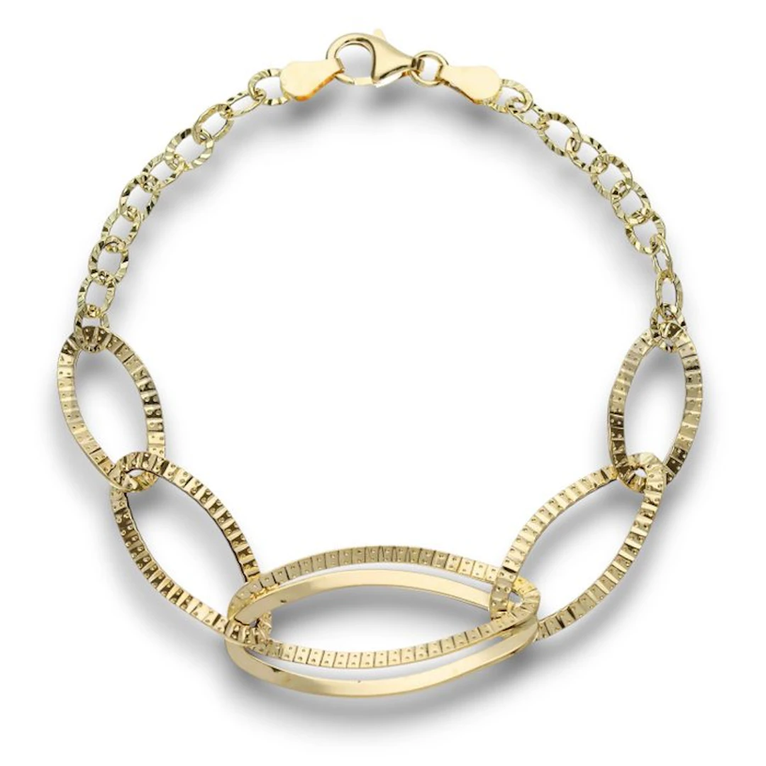 Bracelet - 18 kt. Yellow gold - Chain bracelet 3.6 g