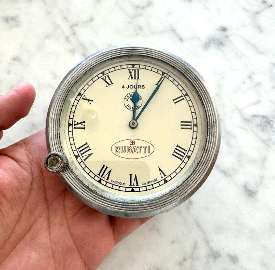 Clock - Bugatti - Horloge de bord originale — Jaeger...