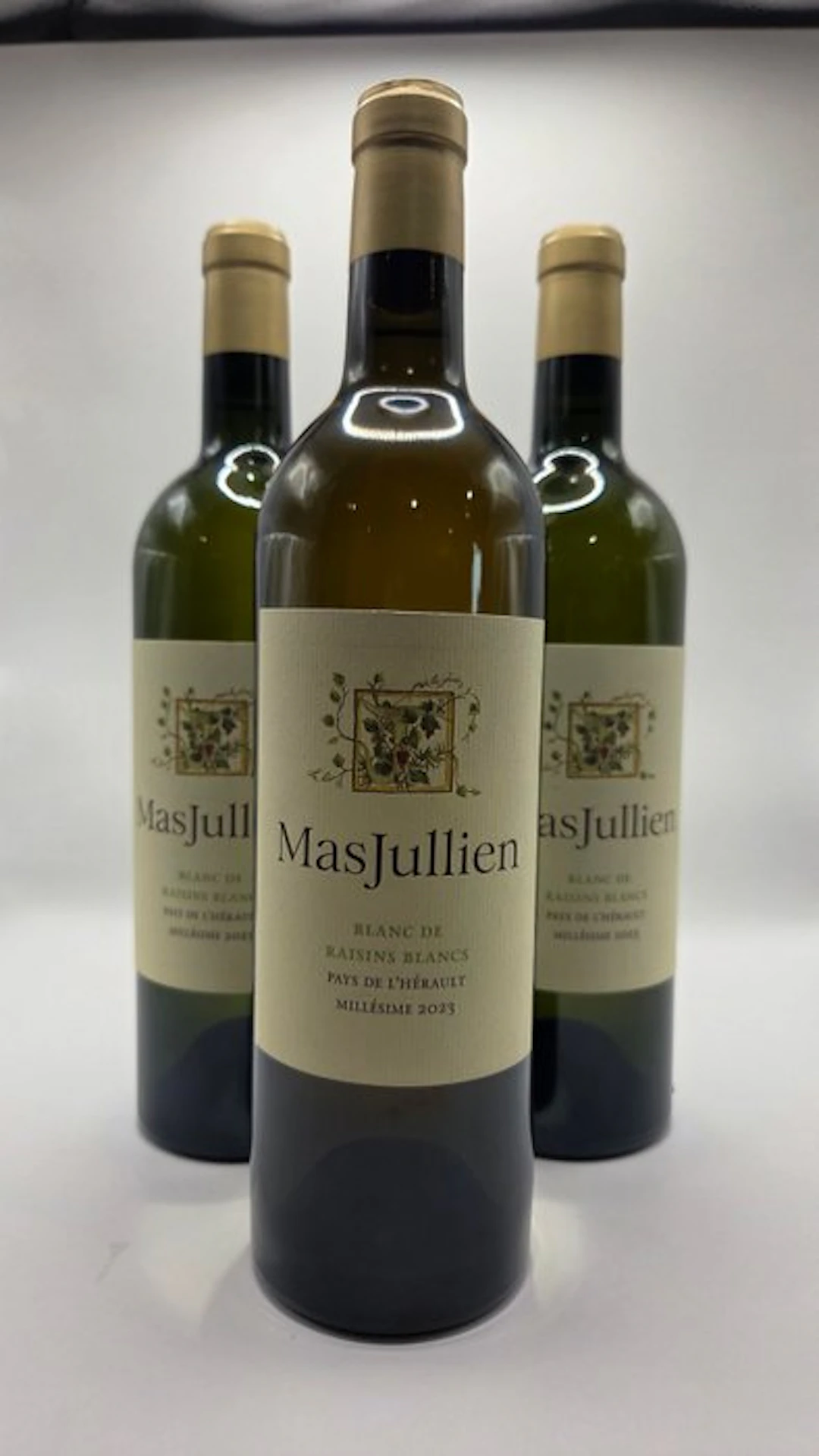 2023 MasJullien "Blanc de Raisins Blancs" - Languedoc - 3 Bottles (0.75L)