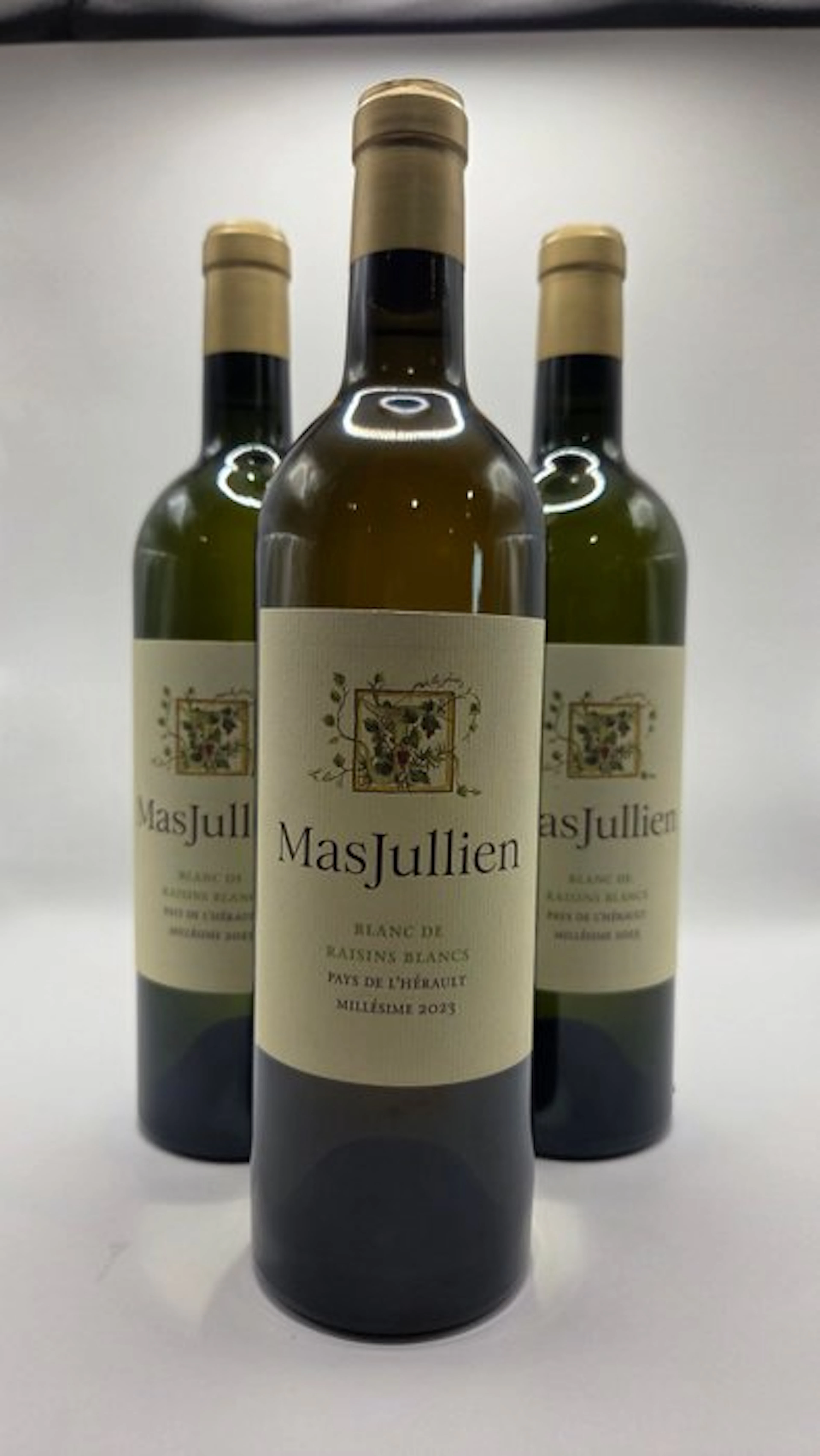 2023 MasJullien "Blanc de Raisins Blancs" - Languedoc - 3 Bottles (0.75L)