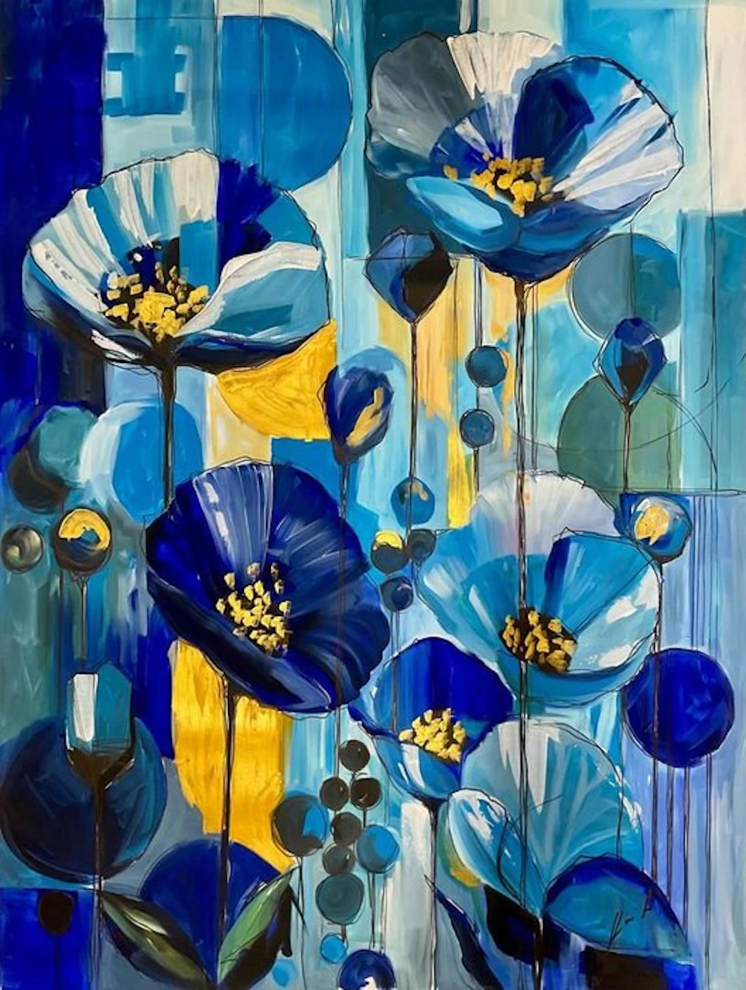 Kiri Aguilera (1982) - XL - Amapolas Azules