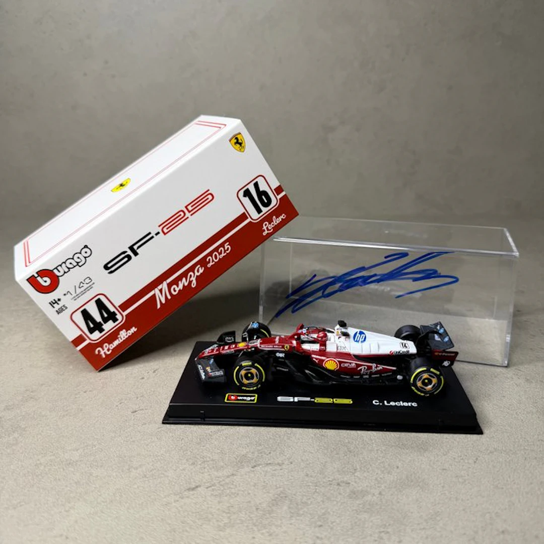 Ferrari - Monza GP - Charles Leclerc - 2025 - Scale 1:43 model car
