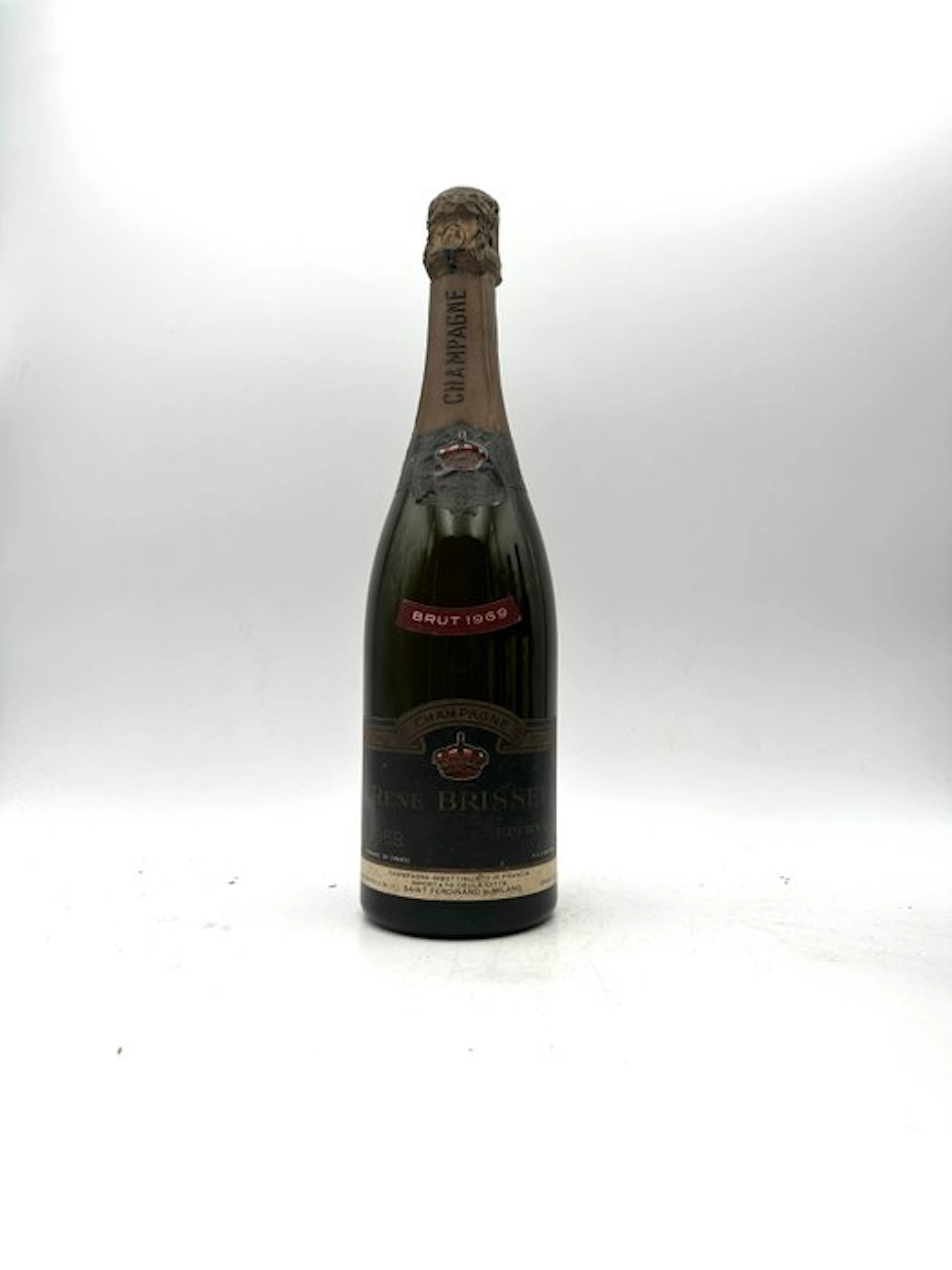 1969 René Brisset, Cuvée Royale - Champagne Brut - 1 Bottle (0.75L)