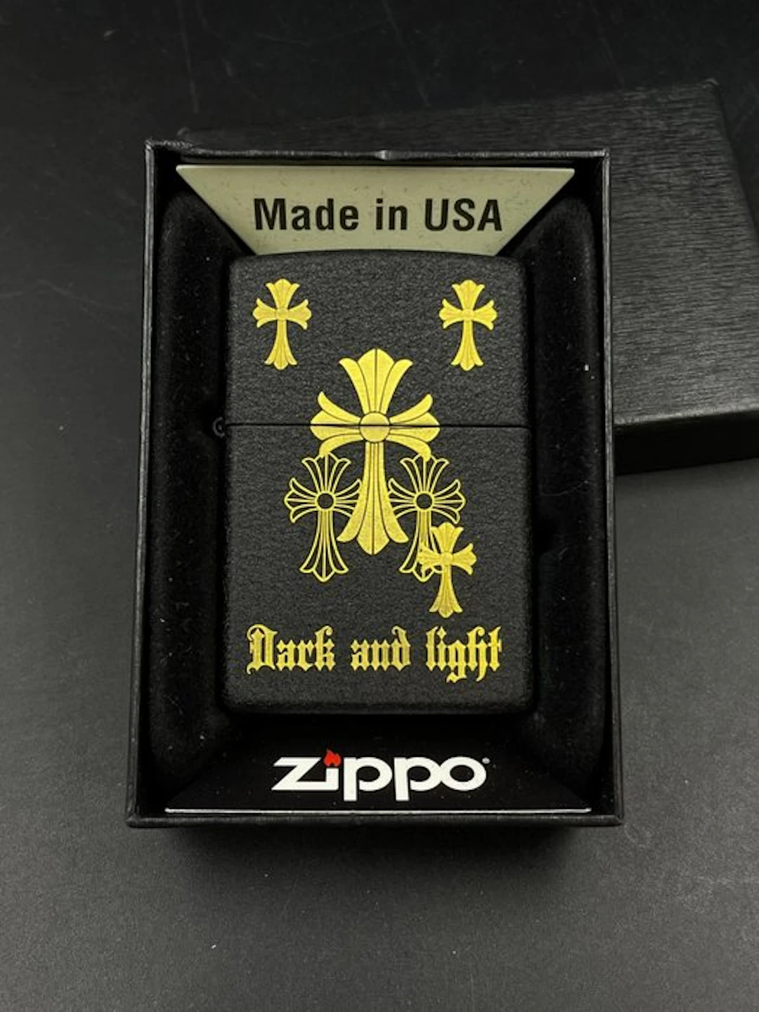 Zippo - Chrome Hearts - No reserve price - Lighter - Steel, Brass